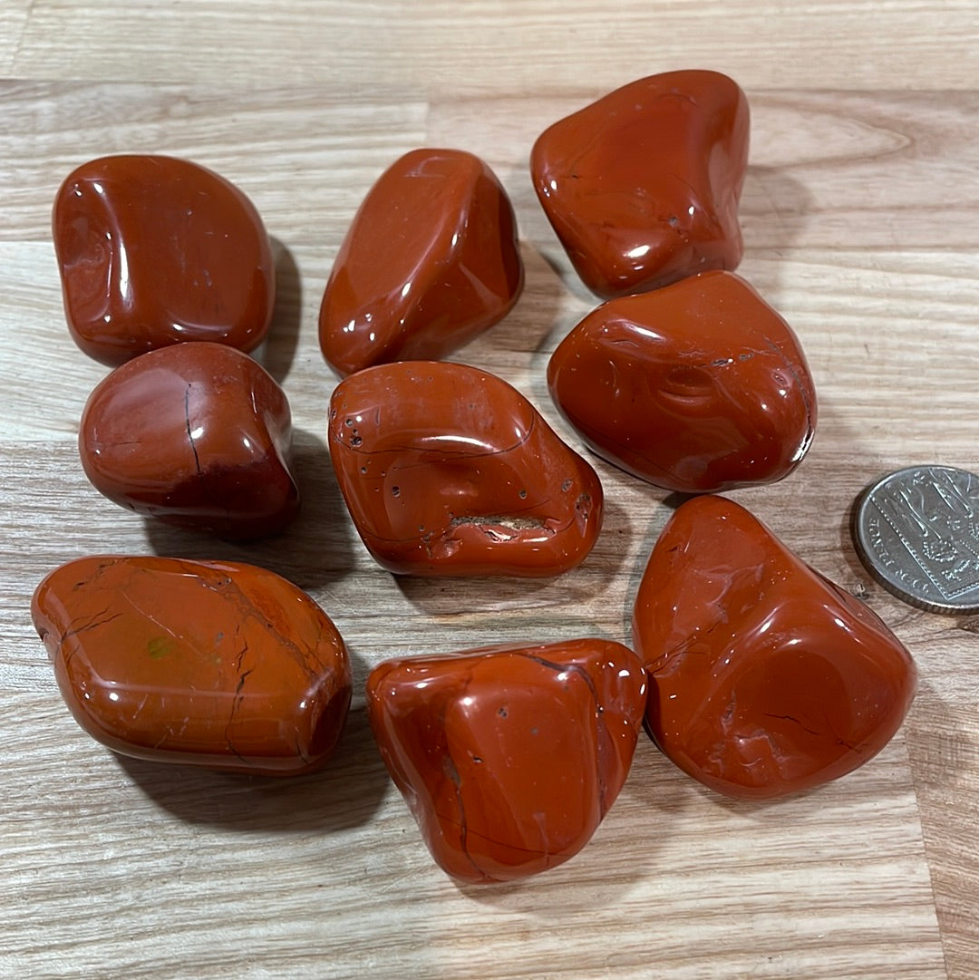 Red Jasper Pebble