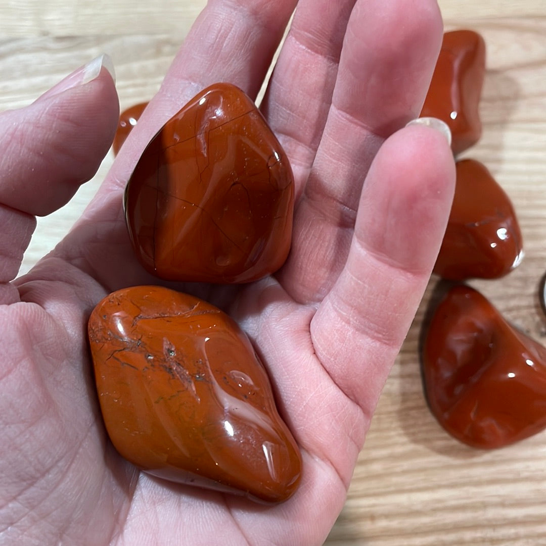 Red Jasper Pebble