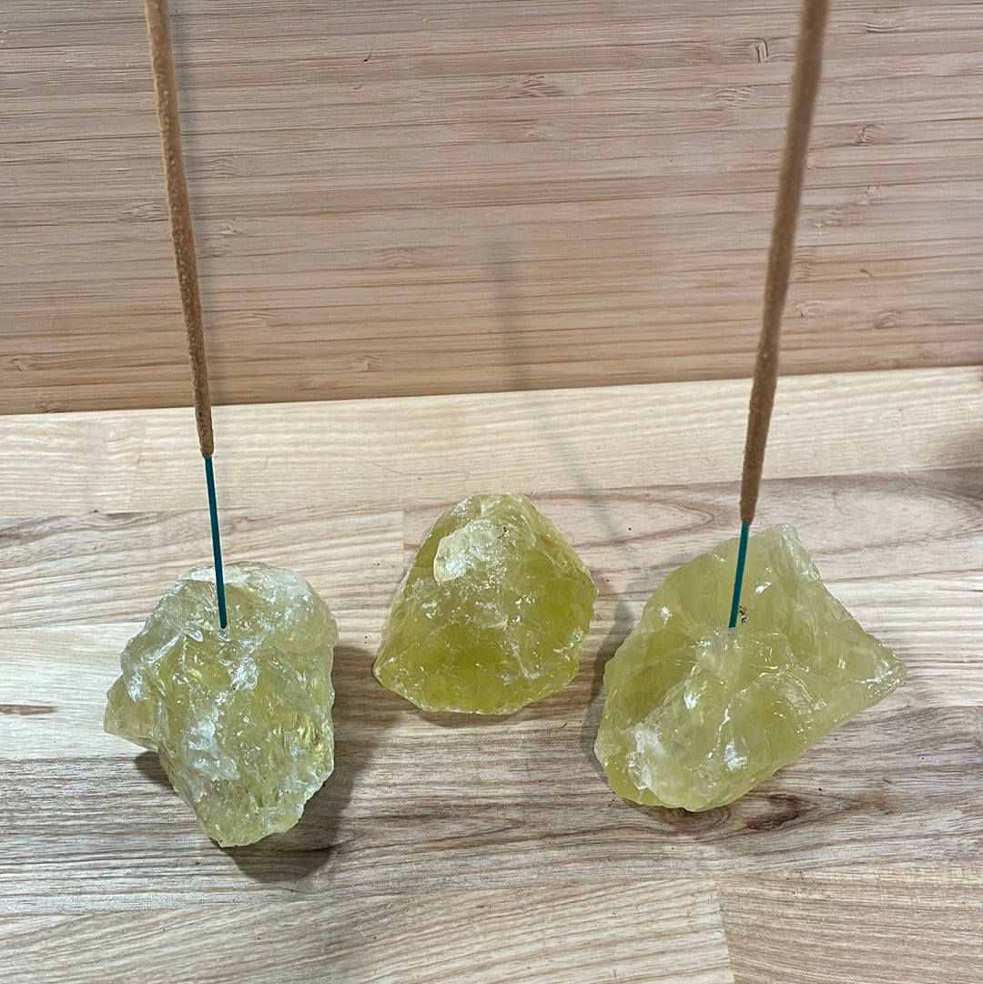 Citrine Incense Holder