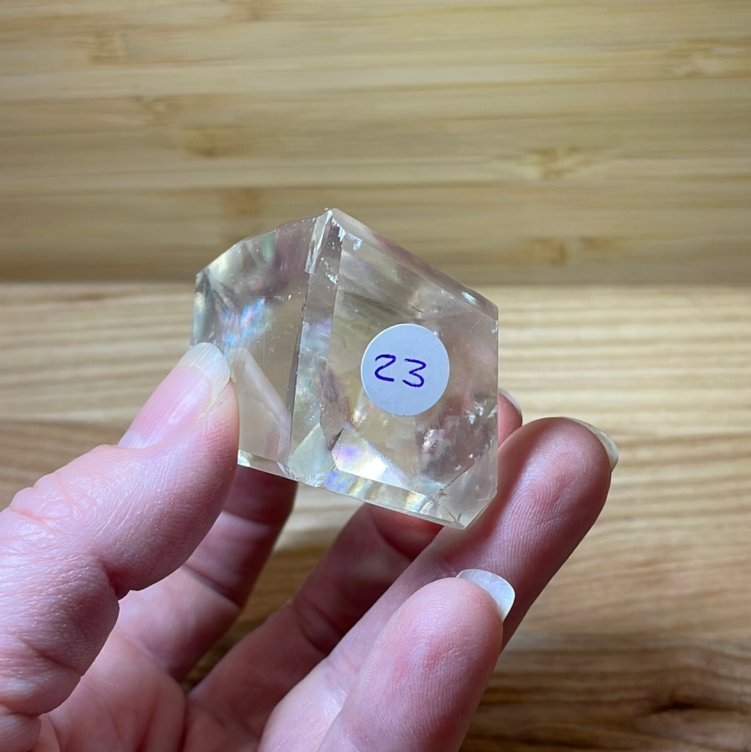 Golden Calcite Polished Freeform