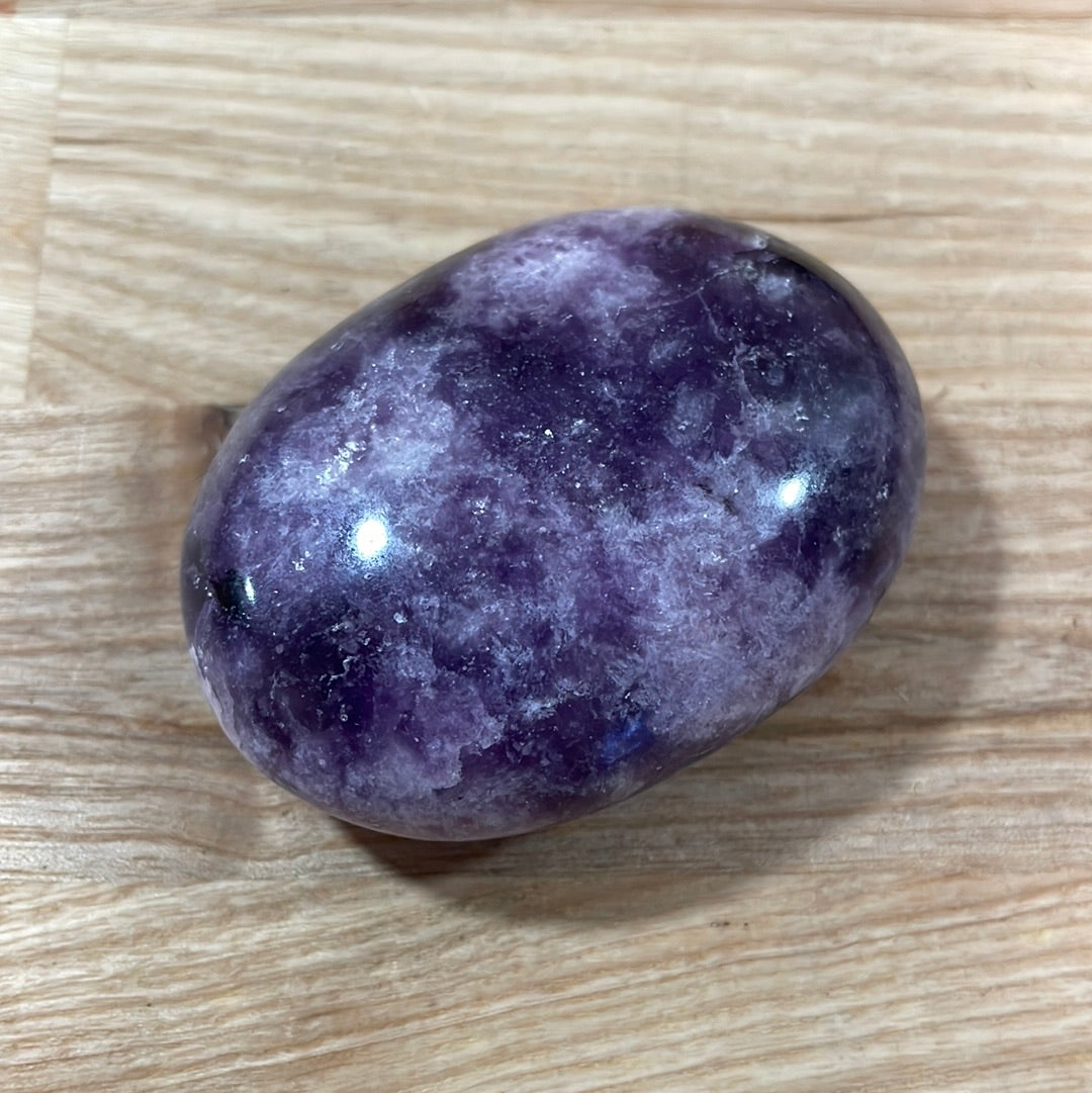 Lepidolite Palmstone