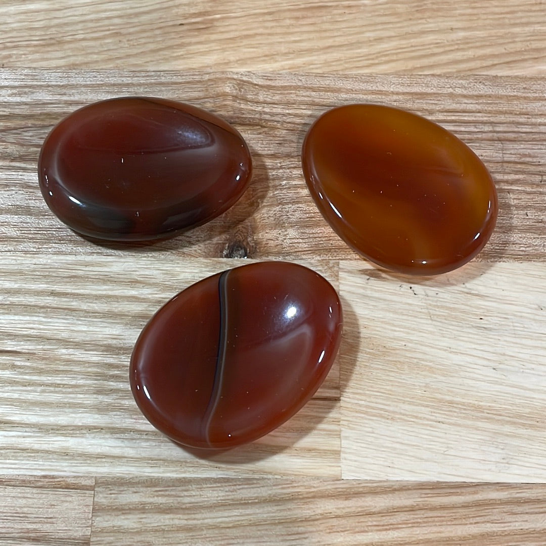 Carnelian Thumb Stone