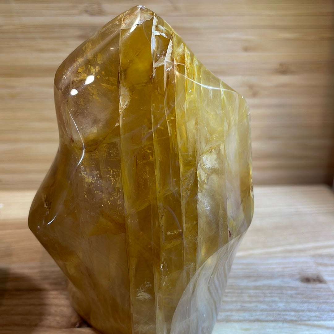 Golden Healer Quartz Flame