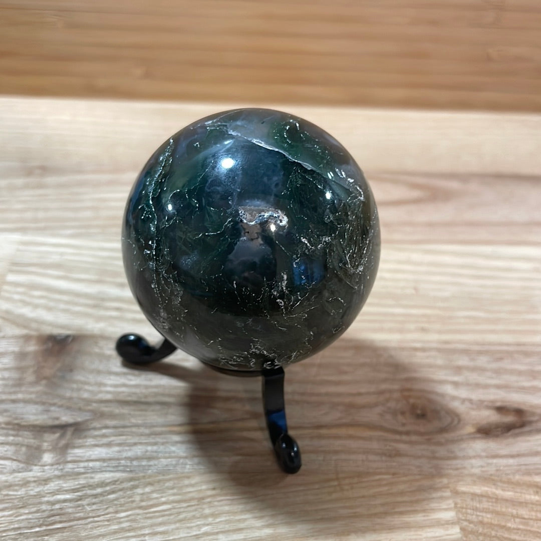 Moss Agate Sphere