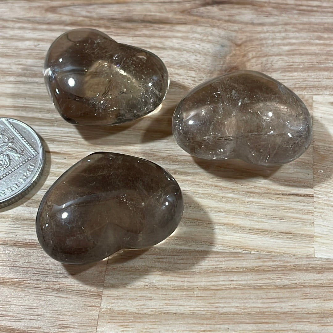 Smokey Quartz Heart (Small)