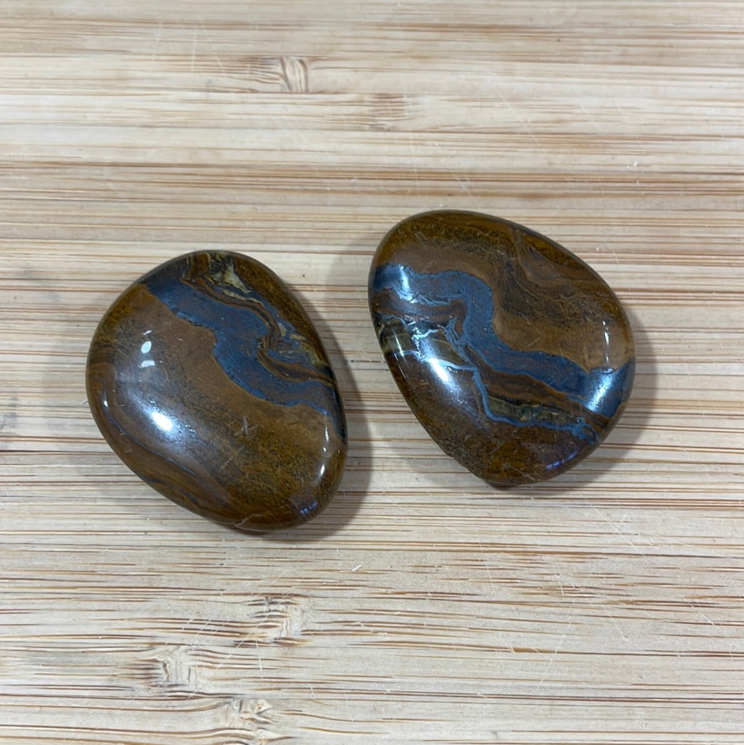 Tiger Iron Worry Stone