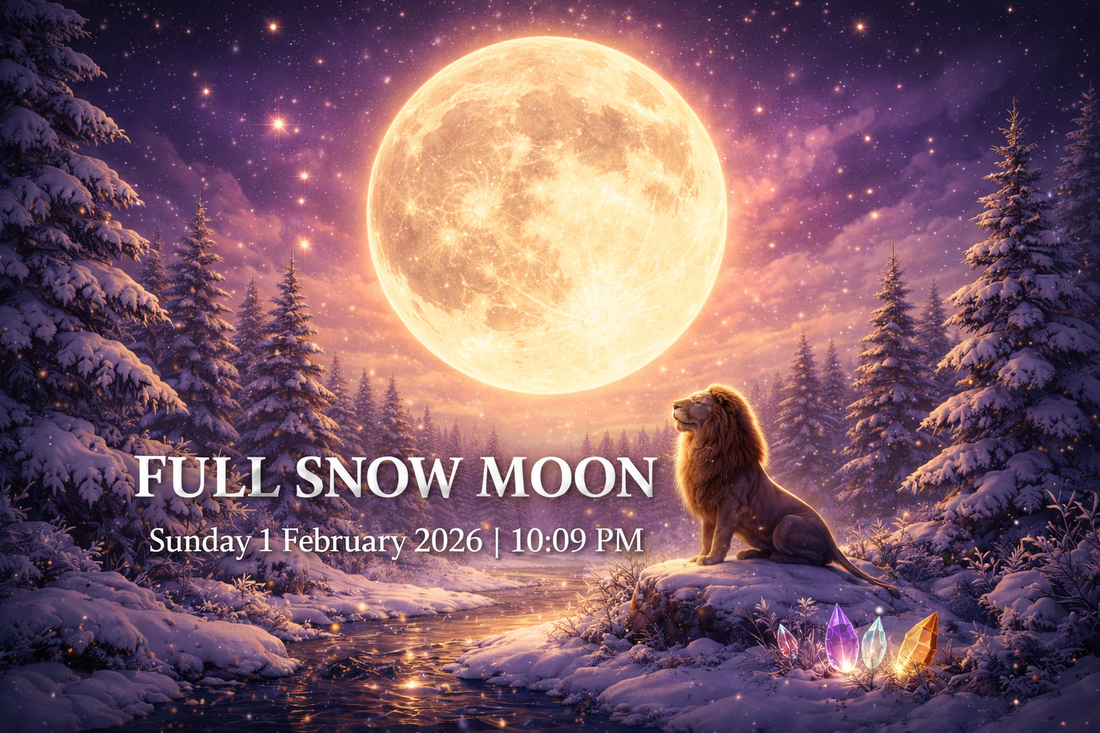 February Snow Moon – The Kent Crystal Cave