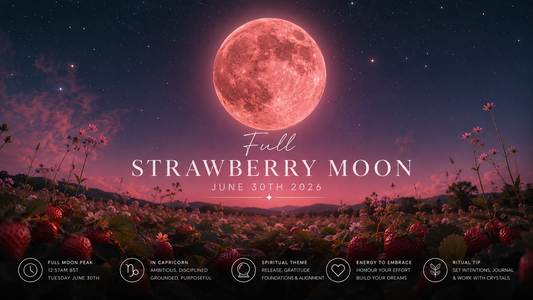June Strawberry Full Moon