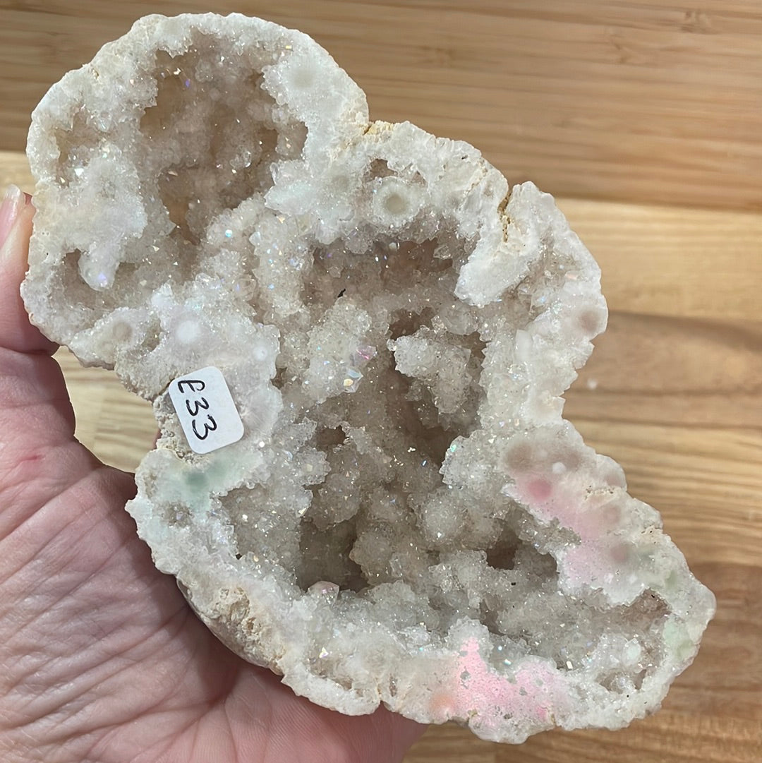 Angel Aura Quartz Geodes - Large/Display Pieces