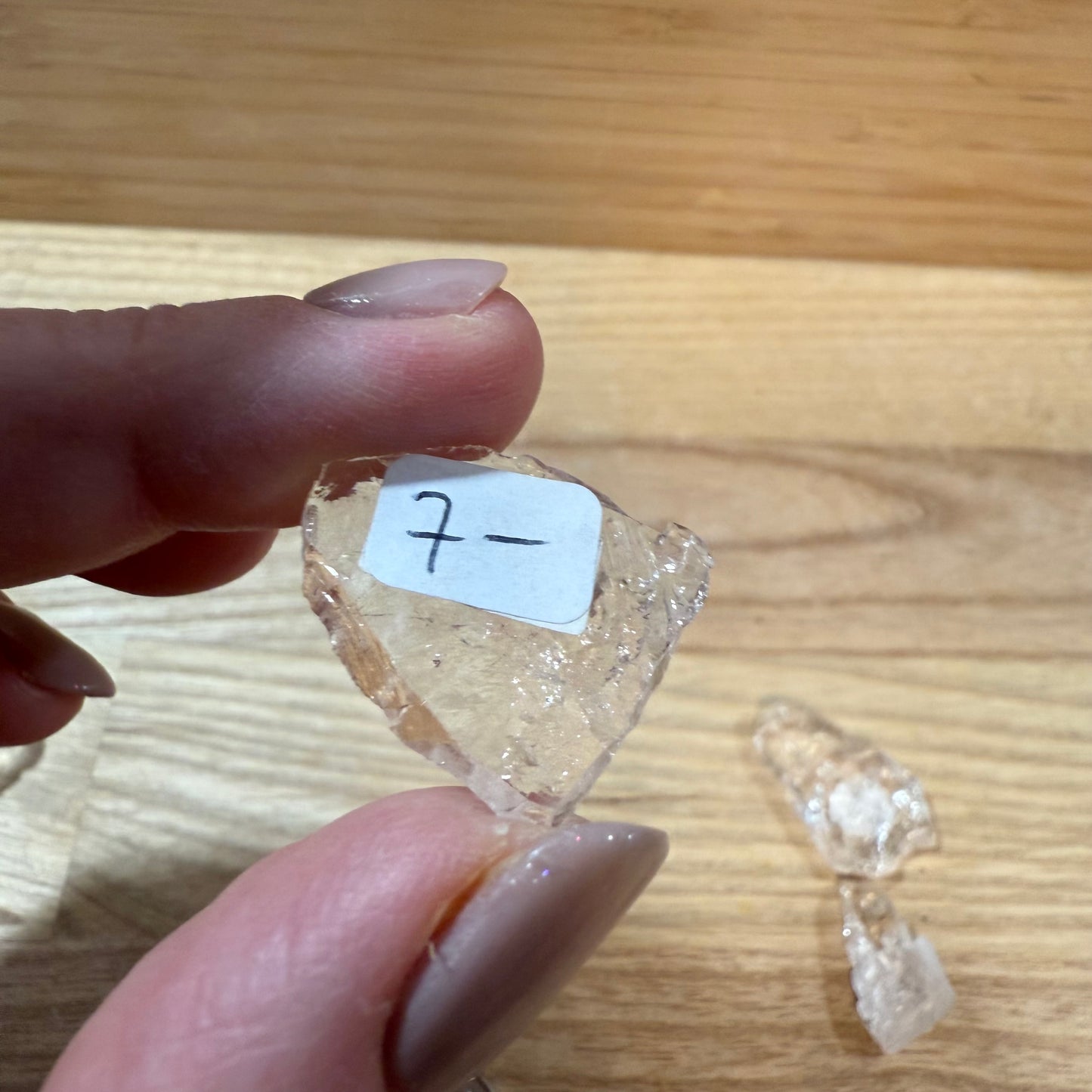 Morganite Raw Gemstones