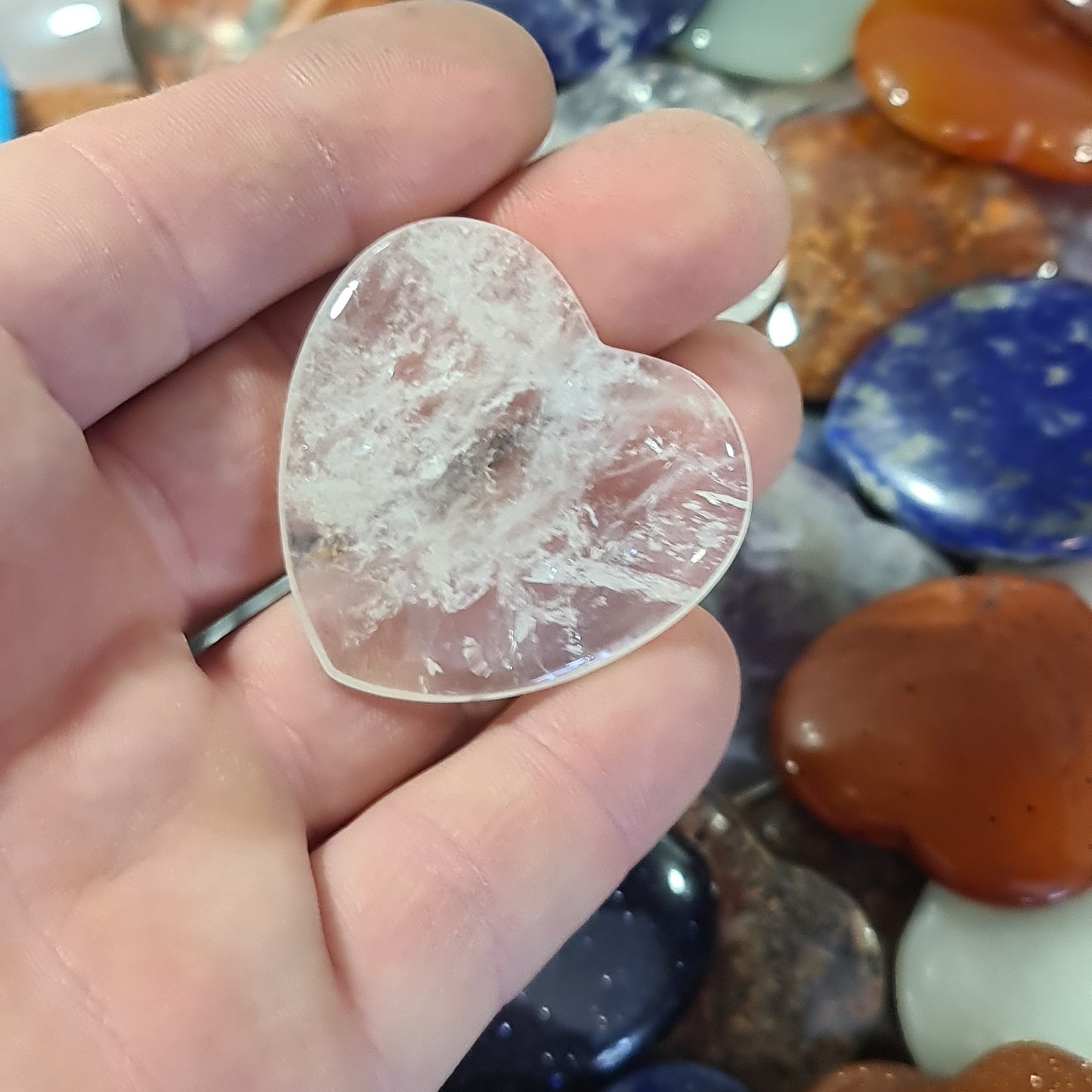 Flat Crystal Hearts
