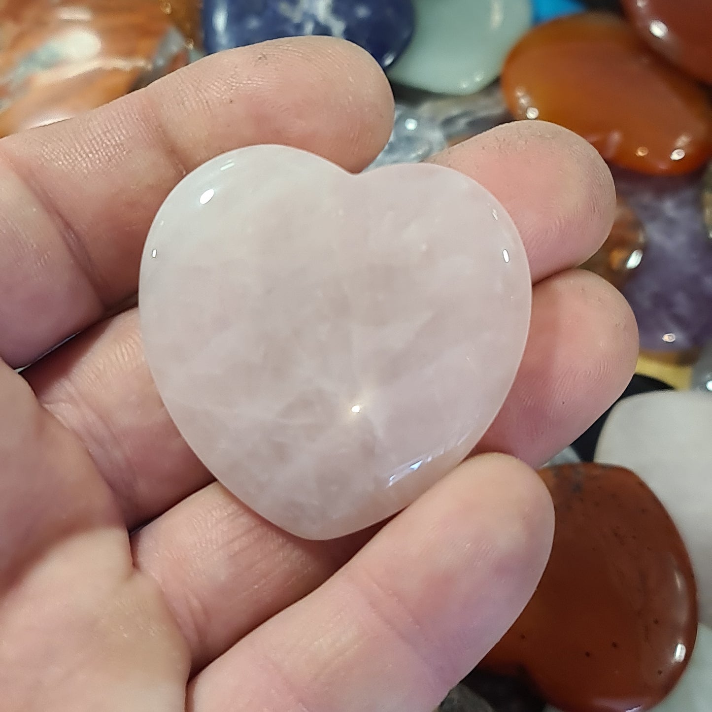 Flat Crystal Hearts
