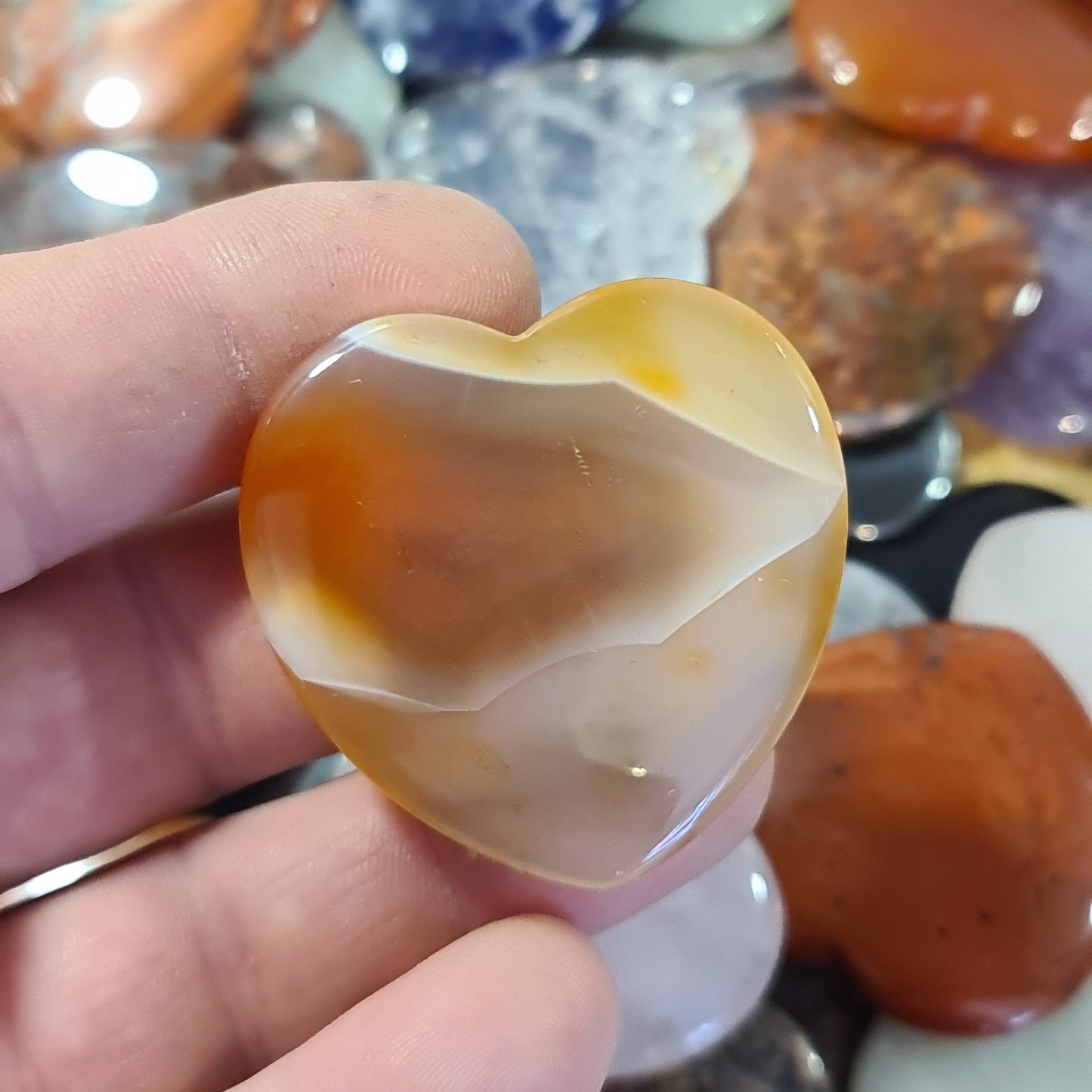 Flat Crystal Hearts