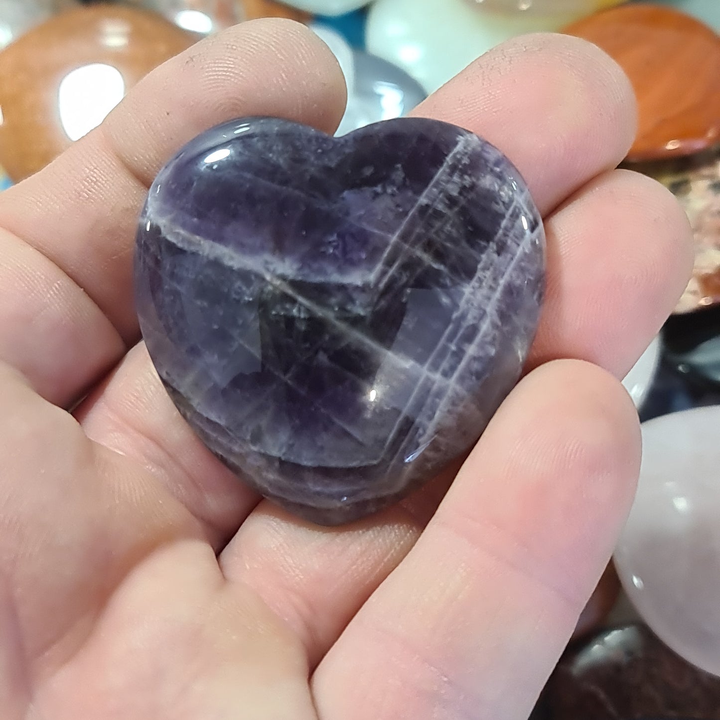 Flat Crystal Hearts