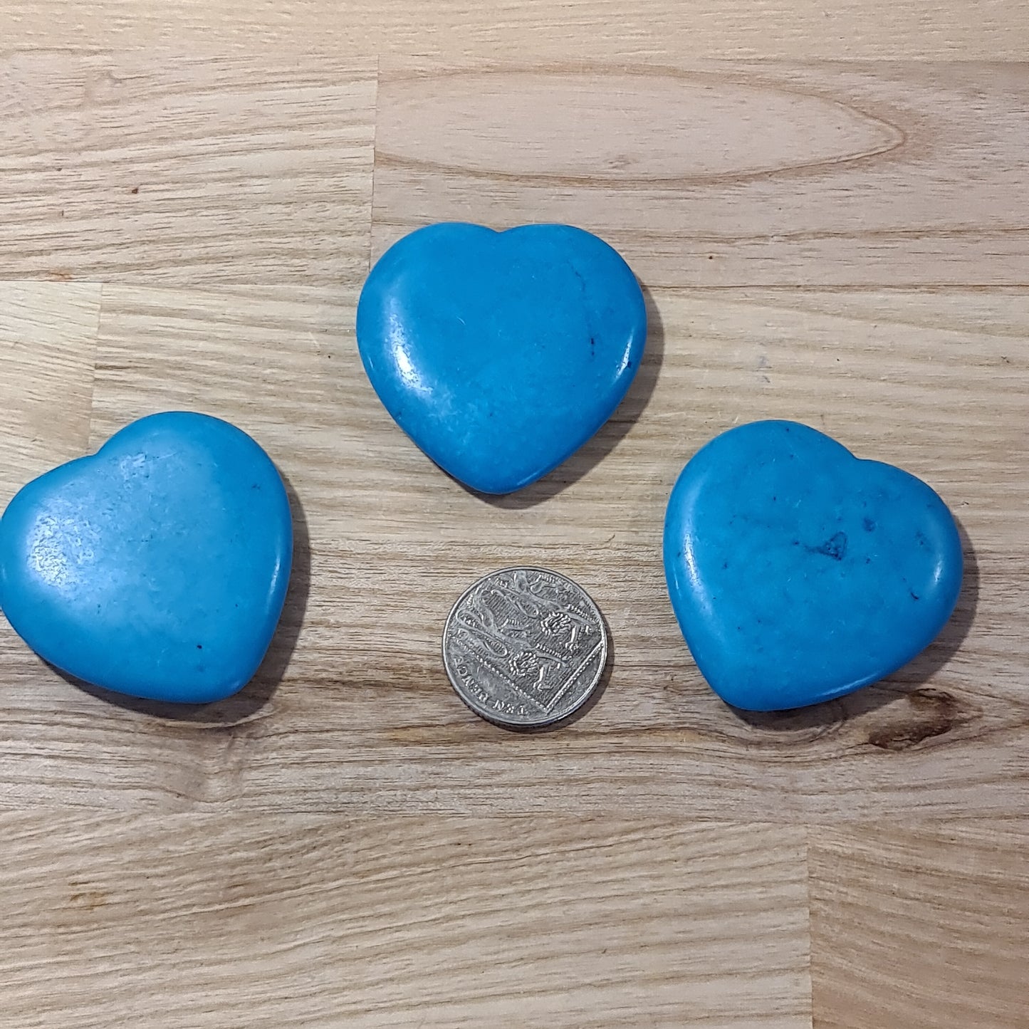 Flat Crystal Hearts
