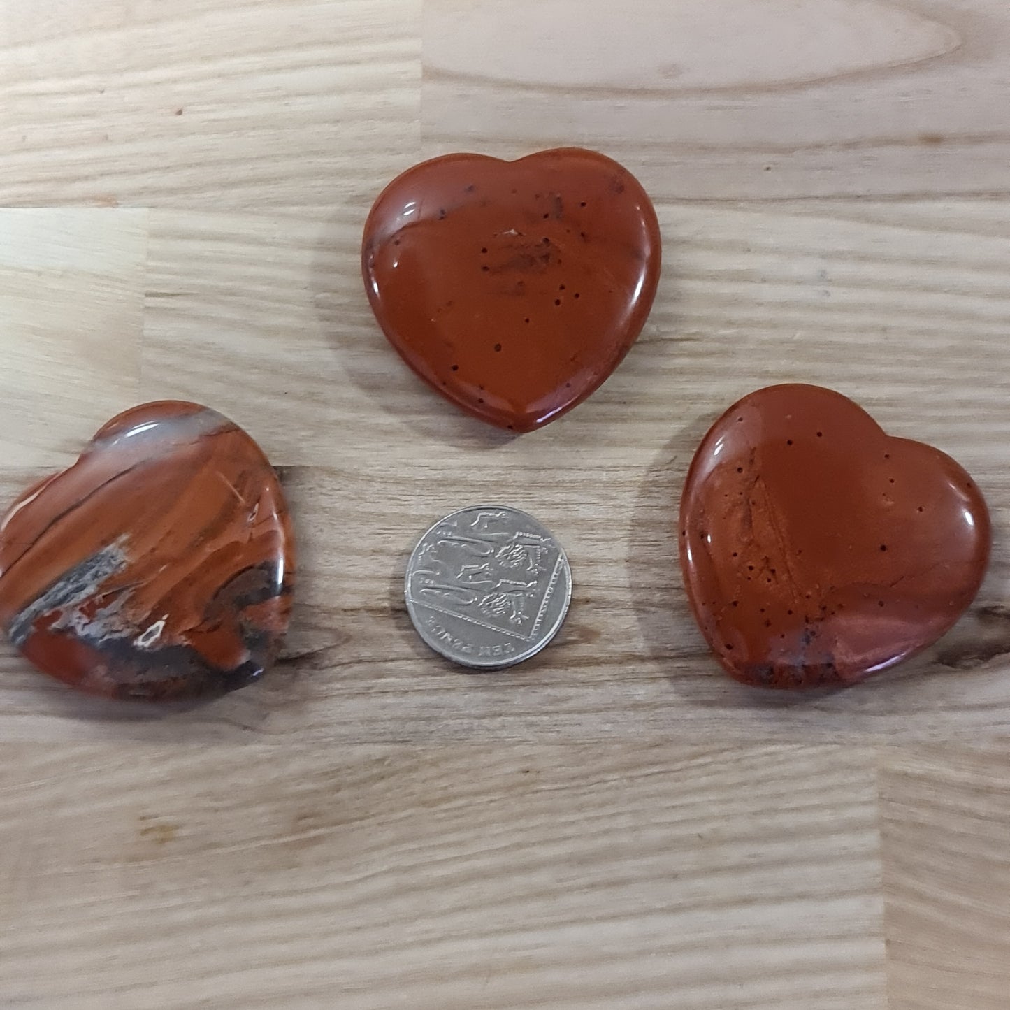 Flat Crystal Hearts