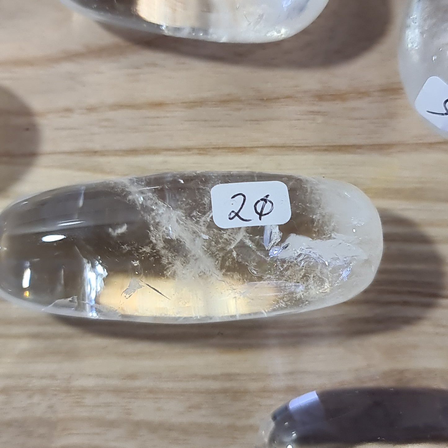 Clear Quartz Mirror Polished Pebbles