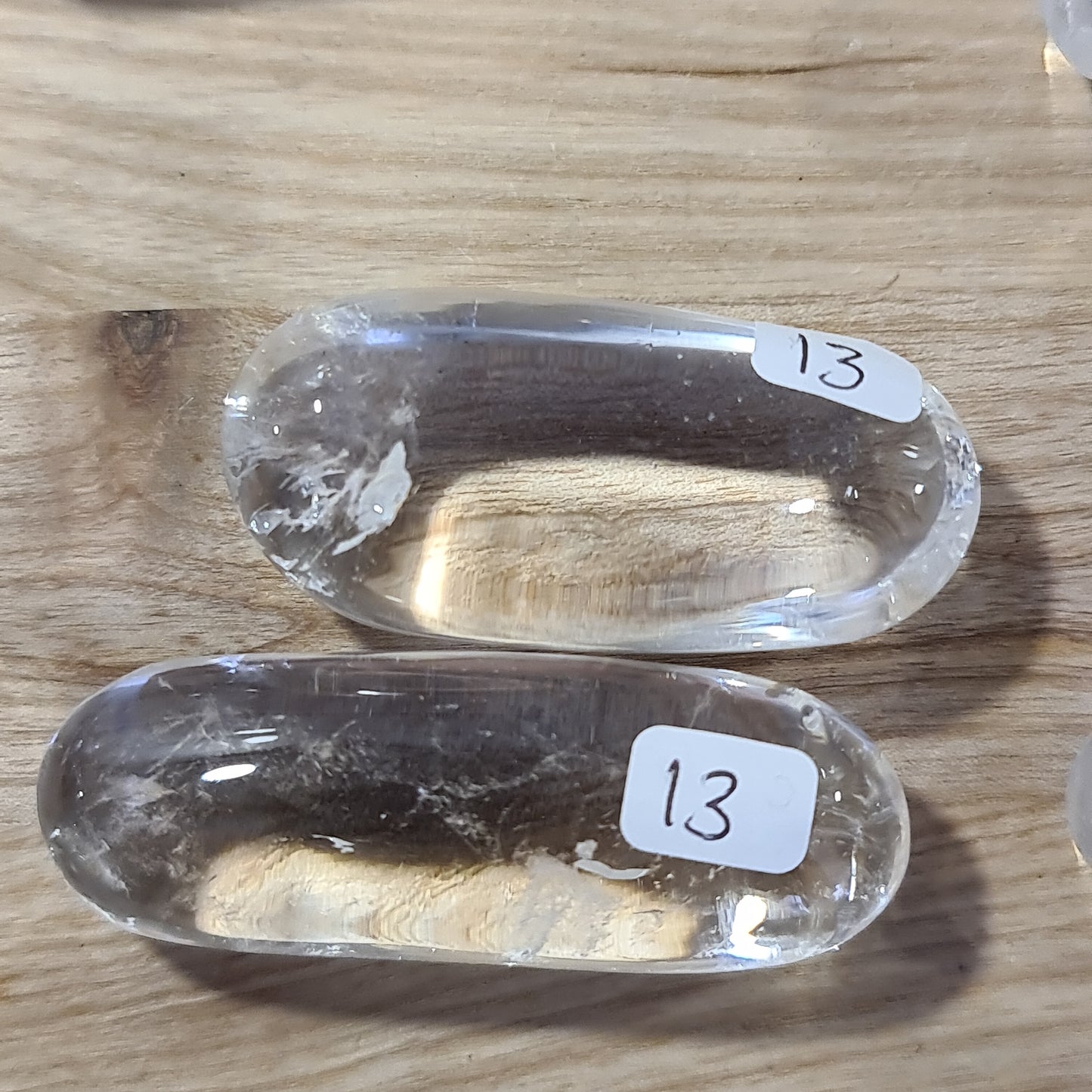 Clear Quartz Mirror Polished Pebbles