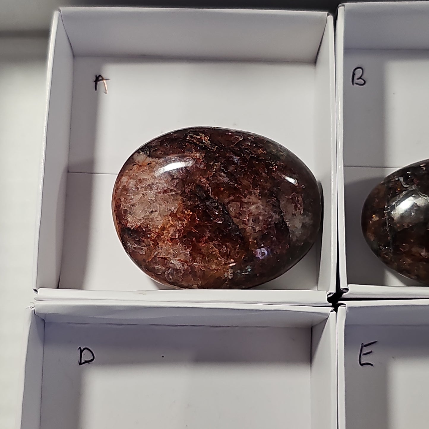 Hematoid Quartz Pebbles
