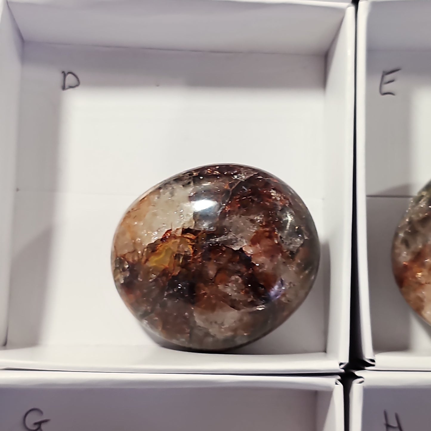 Hematoid Quartz Pebbles