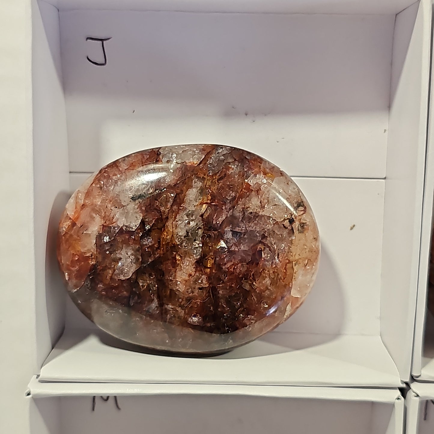 Hematoid Quartz Pebbles