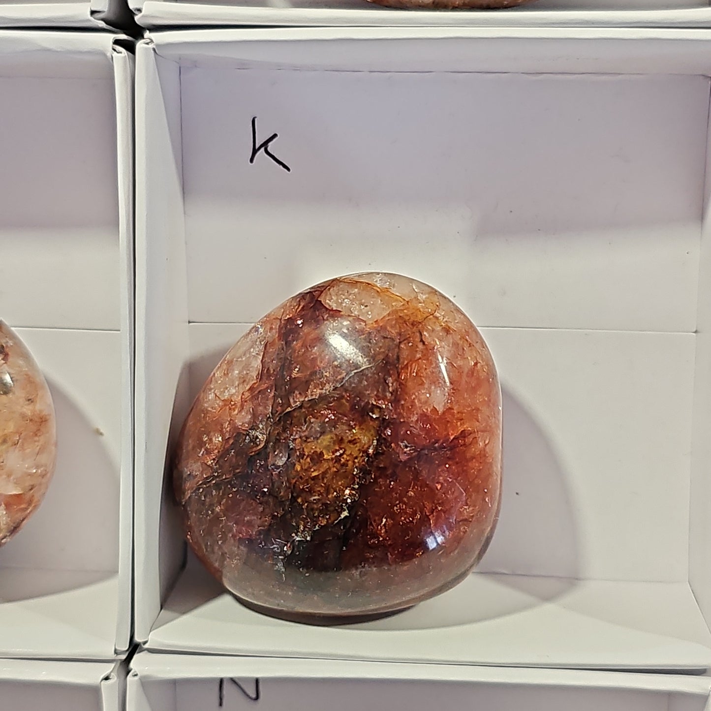 Hematoid Quartz Pebbles