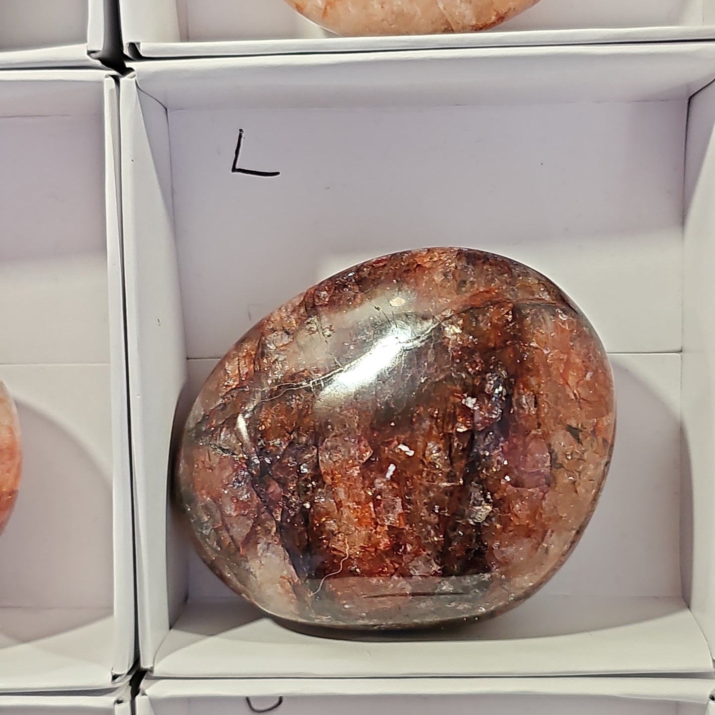 Hematoid Quartz Pebbles