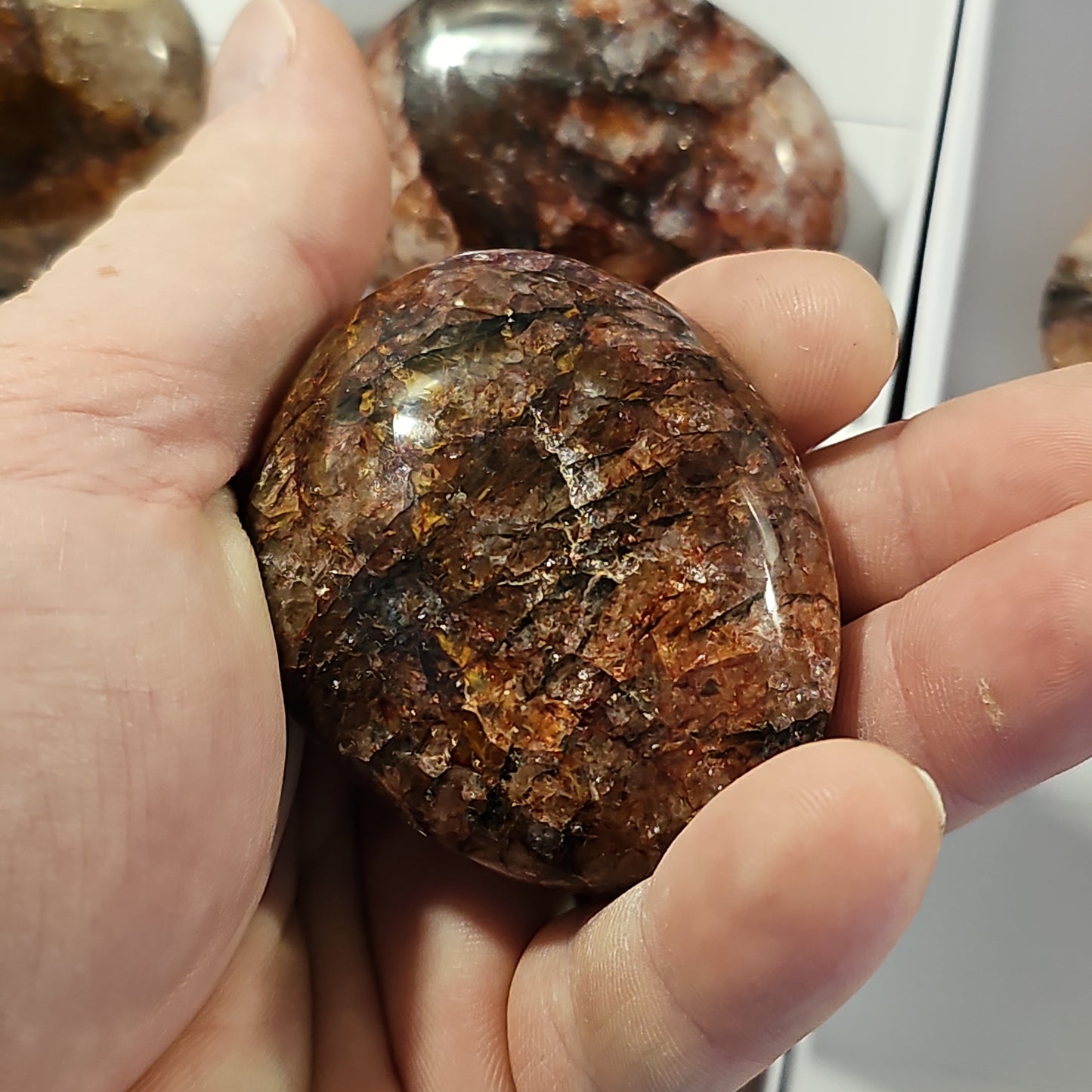 Hematoid Quartz Pebbles