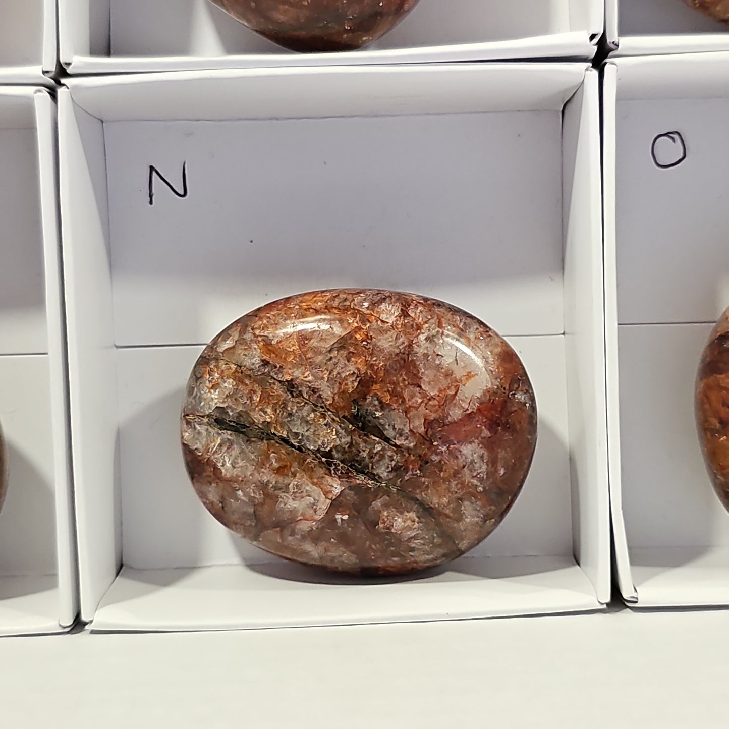 Hematoid Quartz Pebbles