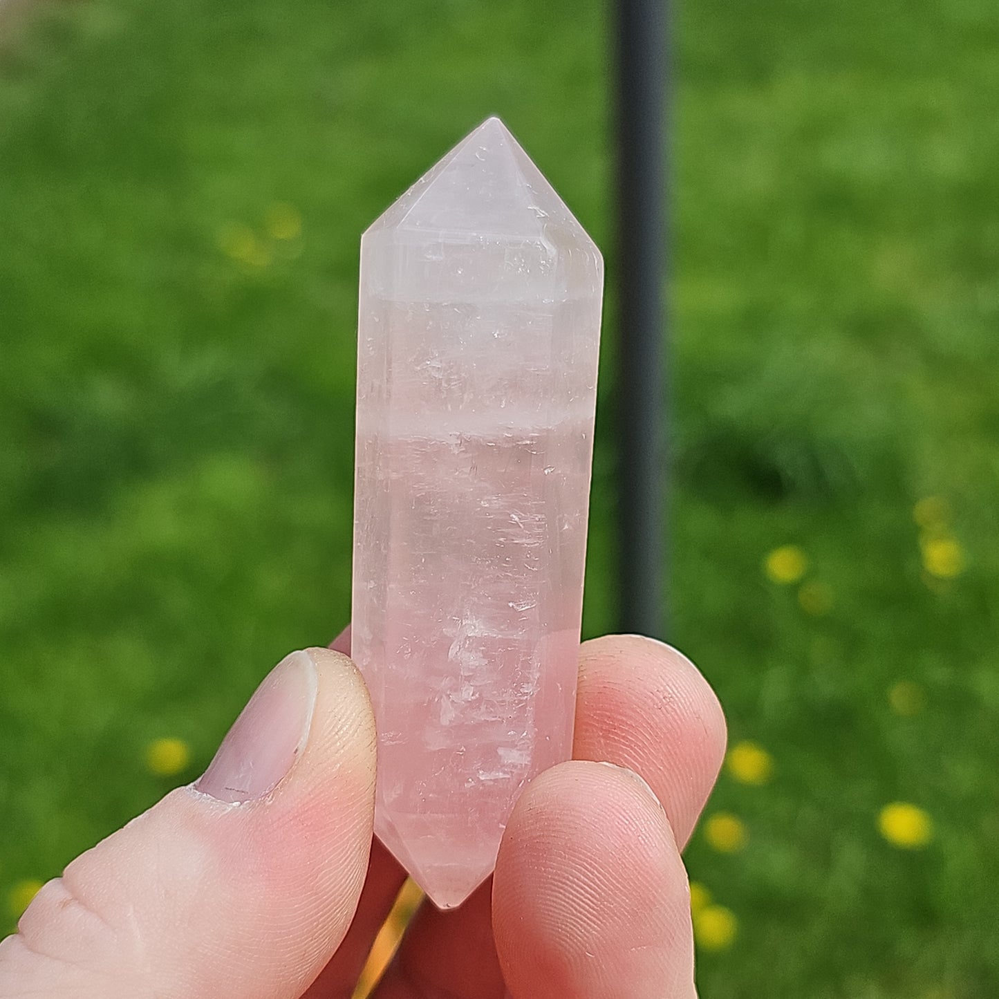 Rose Quartz DTs (Double Terminated Points)