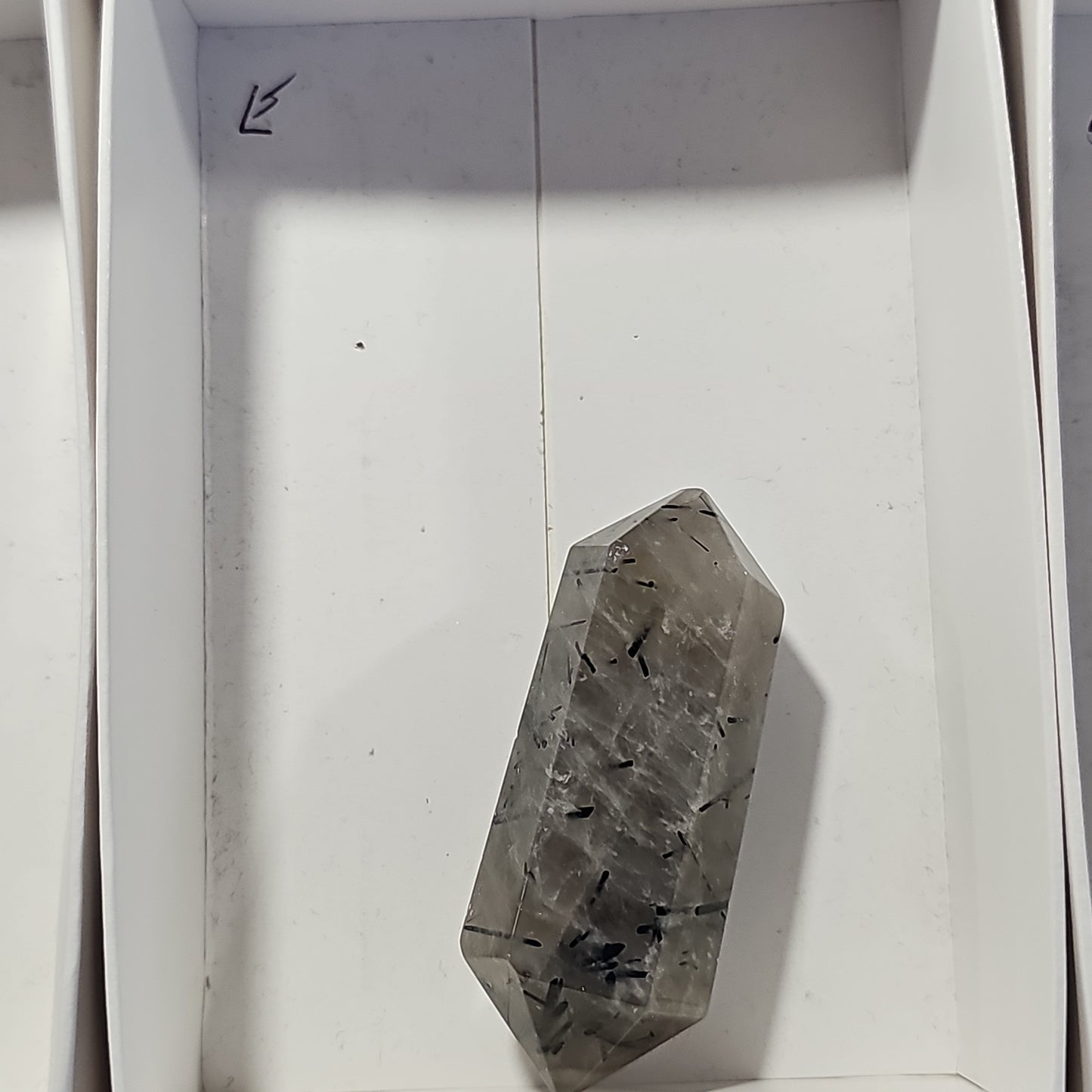 Tourmalinated Quartz DTs (Double Terminated Points)