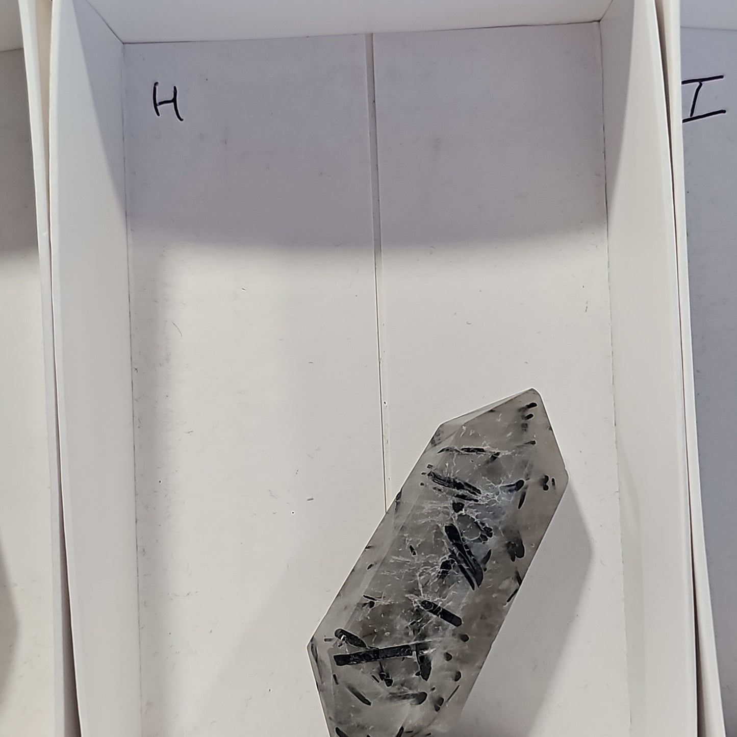 Tourmalinated Quartz DTs (Double Terminated Points)