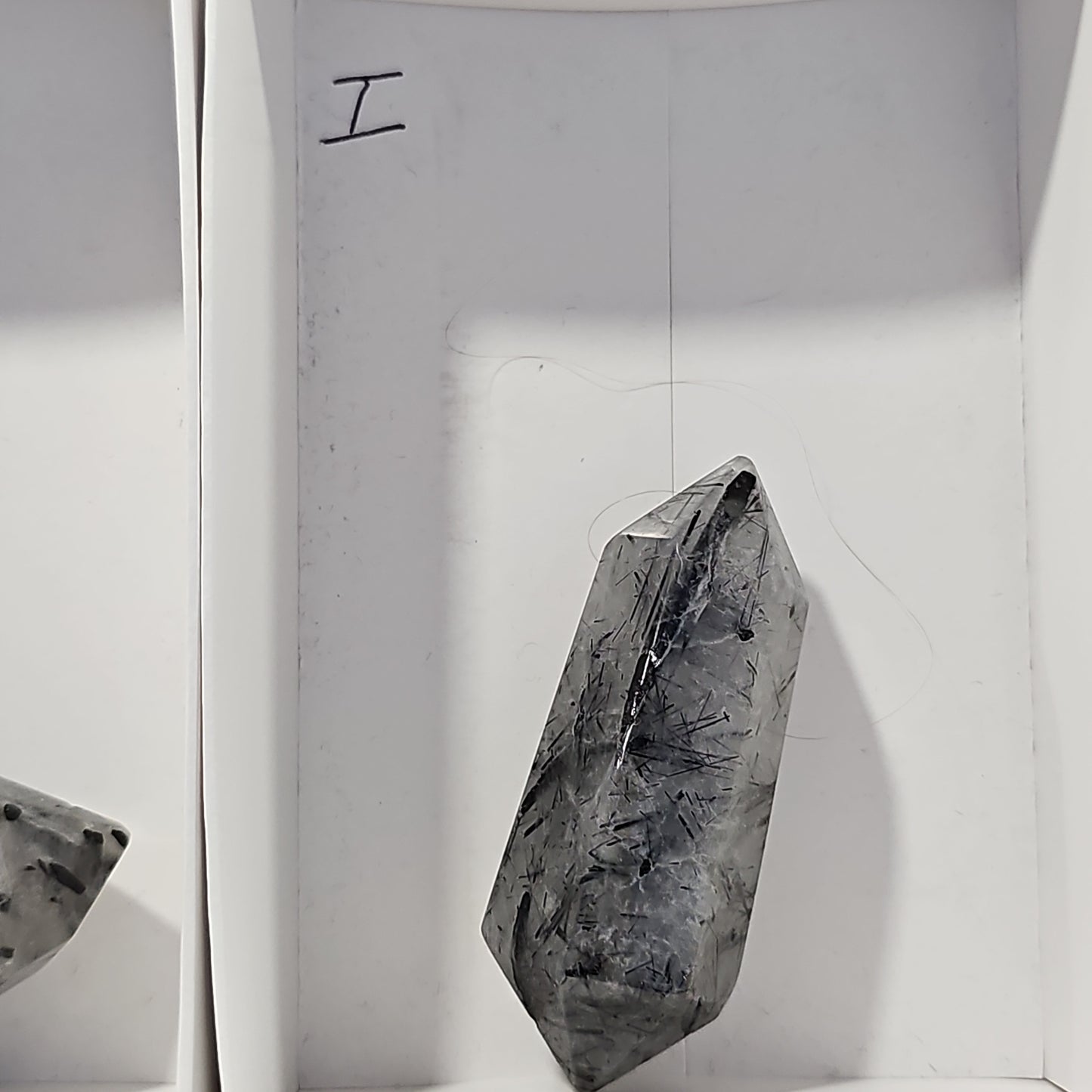 Tourmalinated Quartz DTs (Double Terminated Points)
