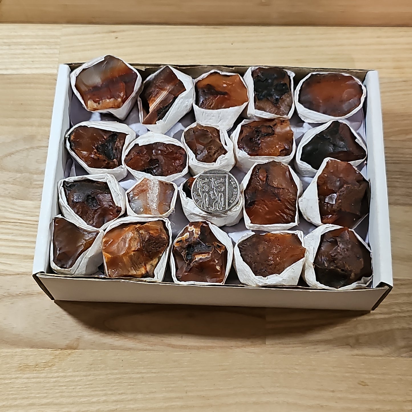 Carnelian Raw Pieces