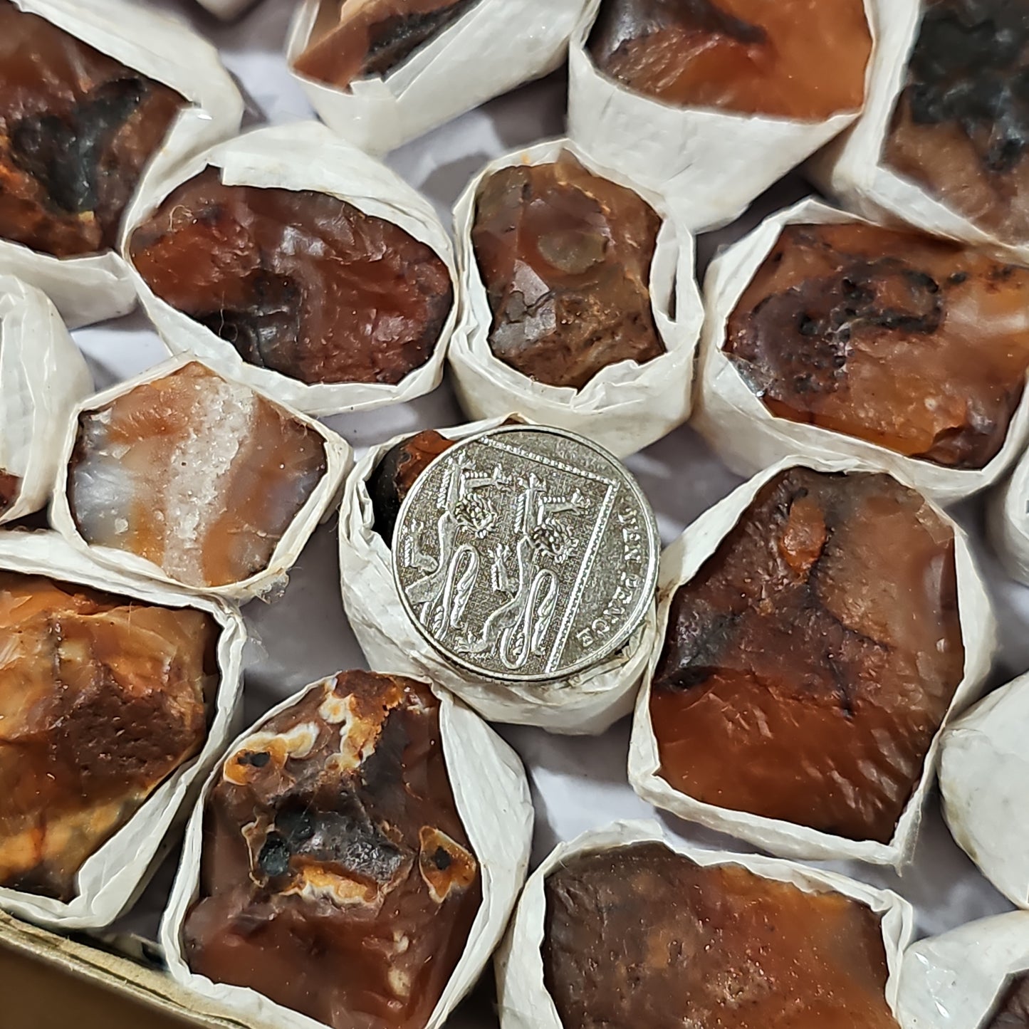 Carnelian Raw Pieces