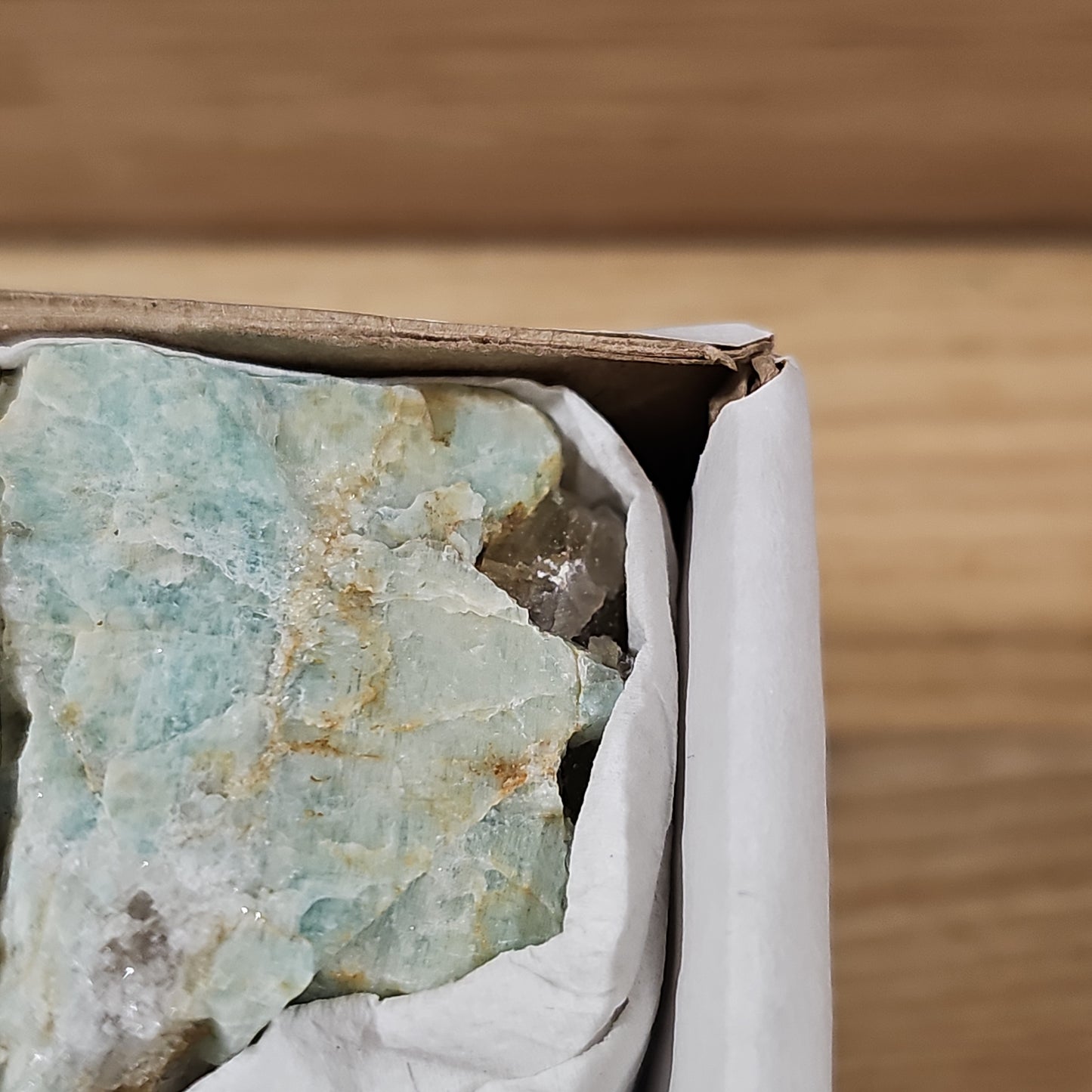 Amazonite Raw Pieces (incl. Smokey Quartz)