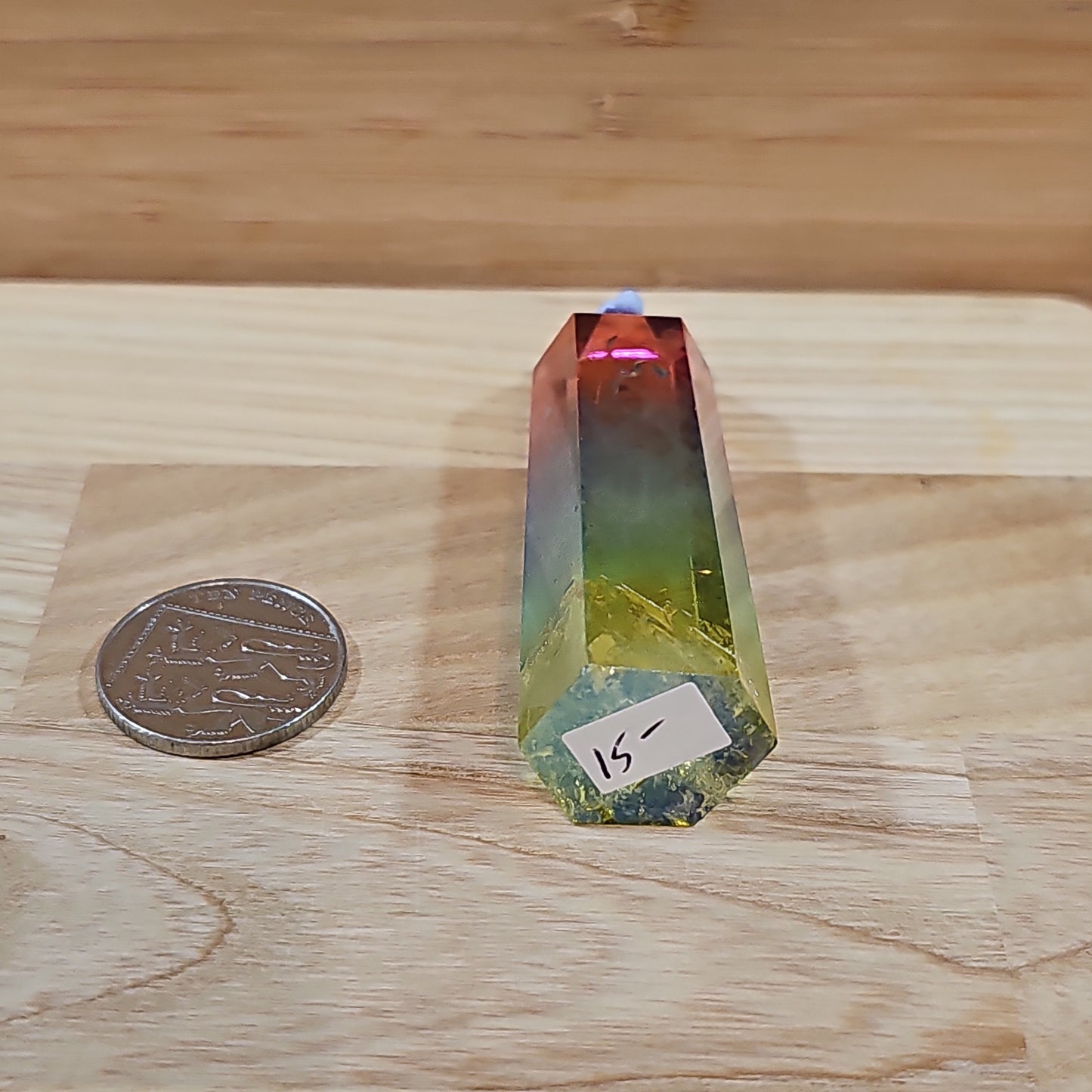 Rainbow Aura Quartz Points