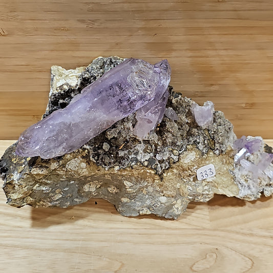 Vera Cruz Amethyst Display Piece