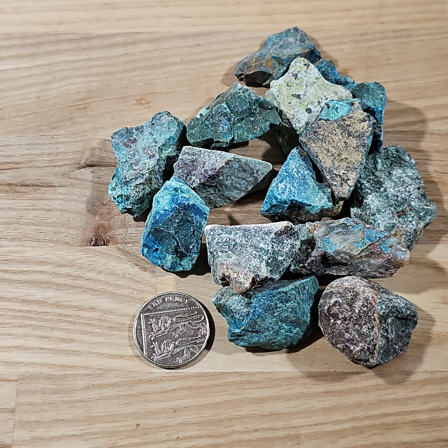 Chrysocolla (Raw Pieces)