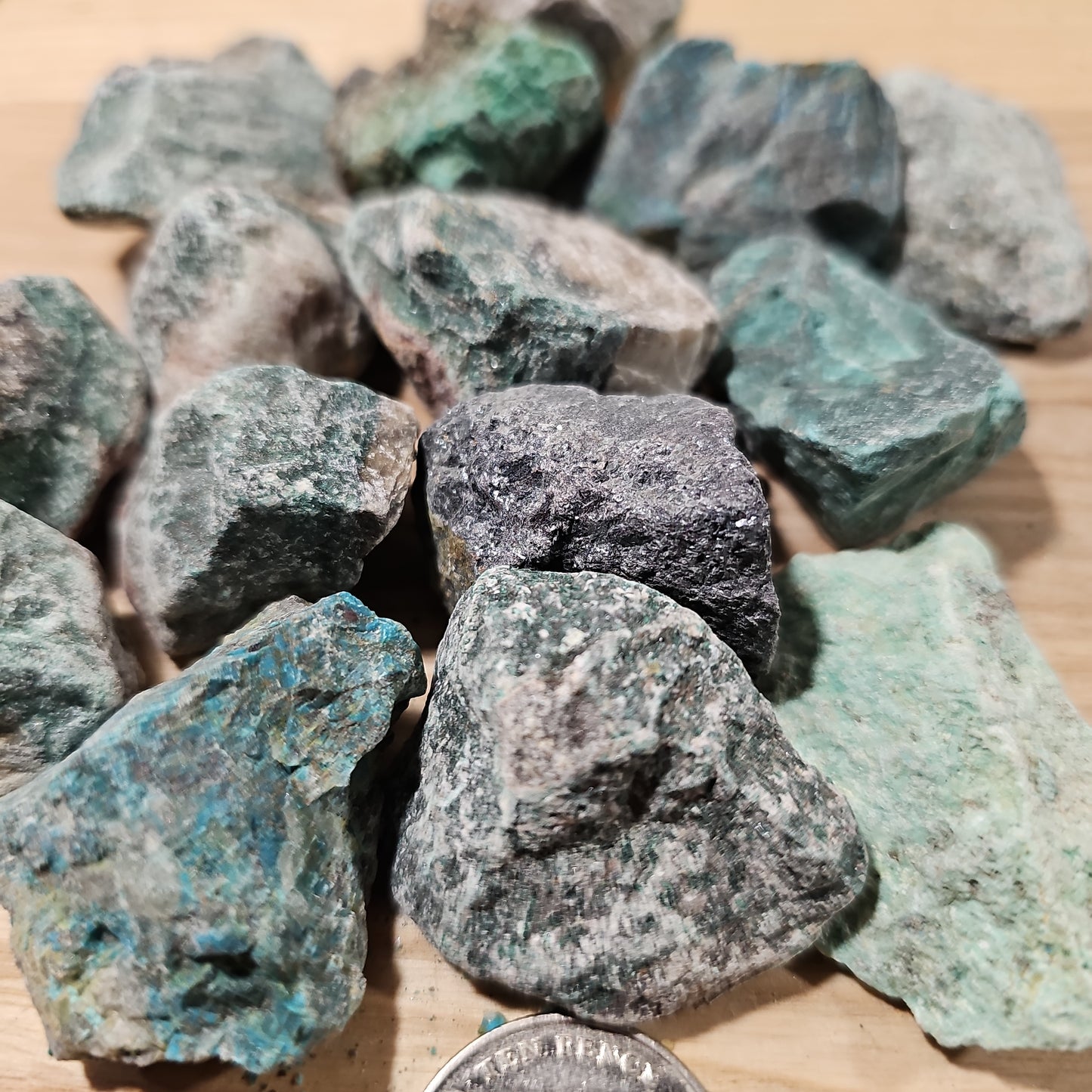 Chrysocolla (Raw Pieces)