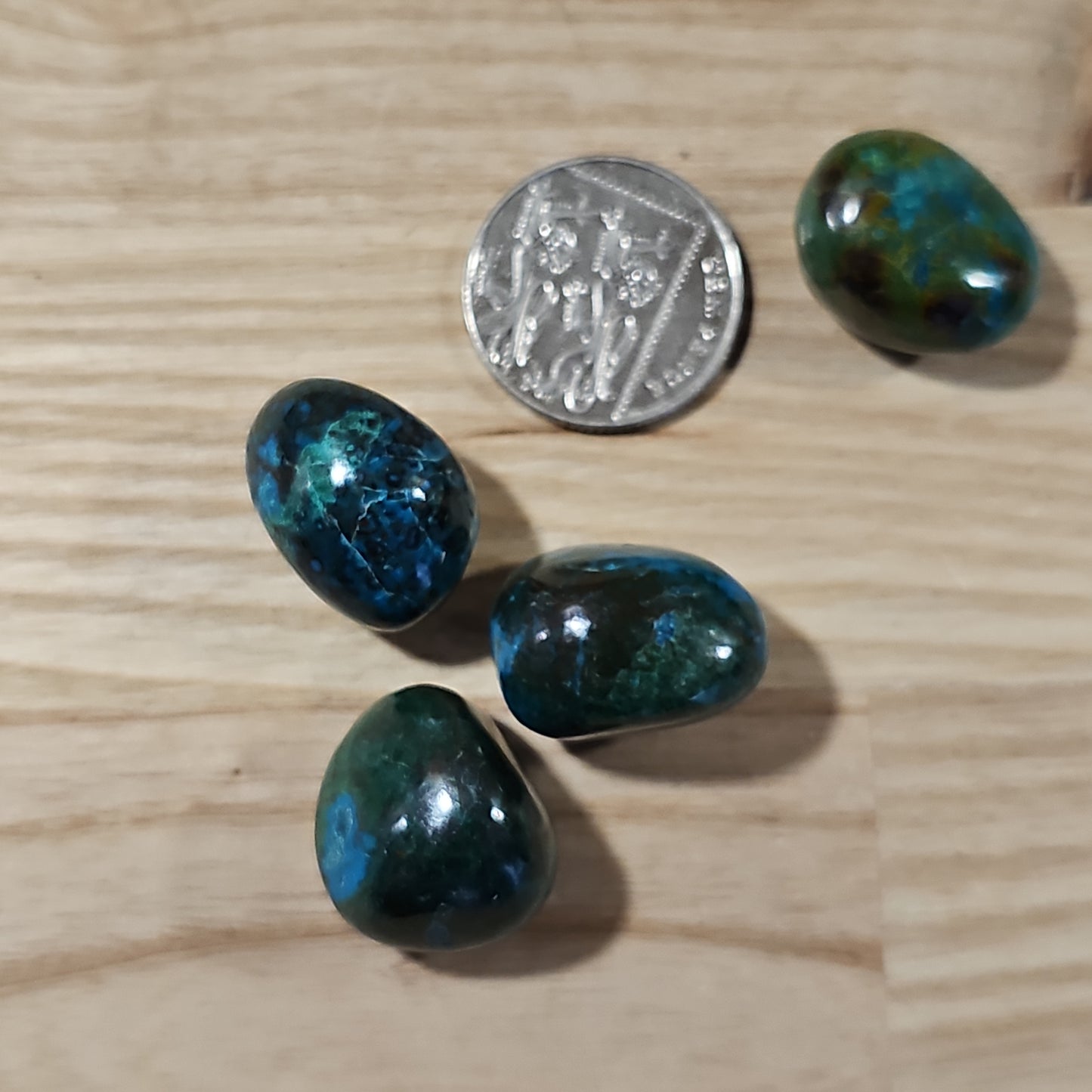 Chrysocolla Large Tumblestone A grade