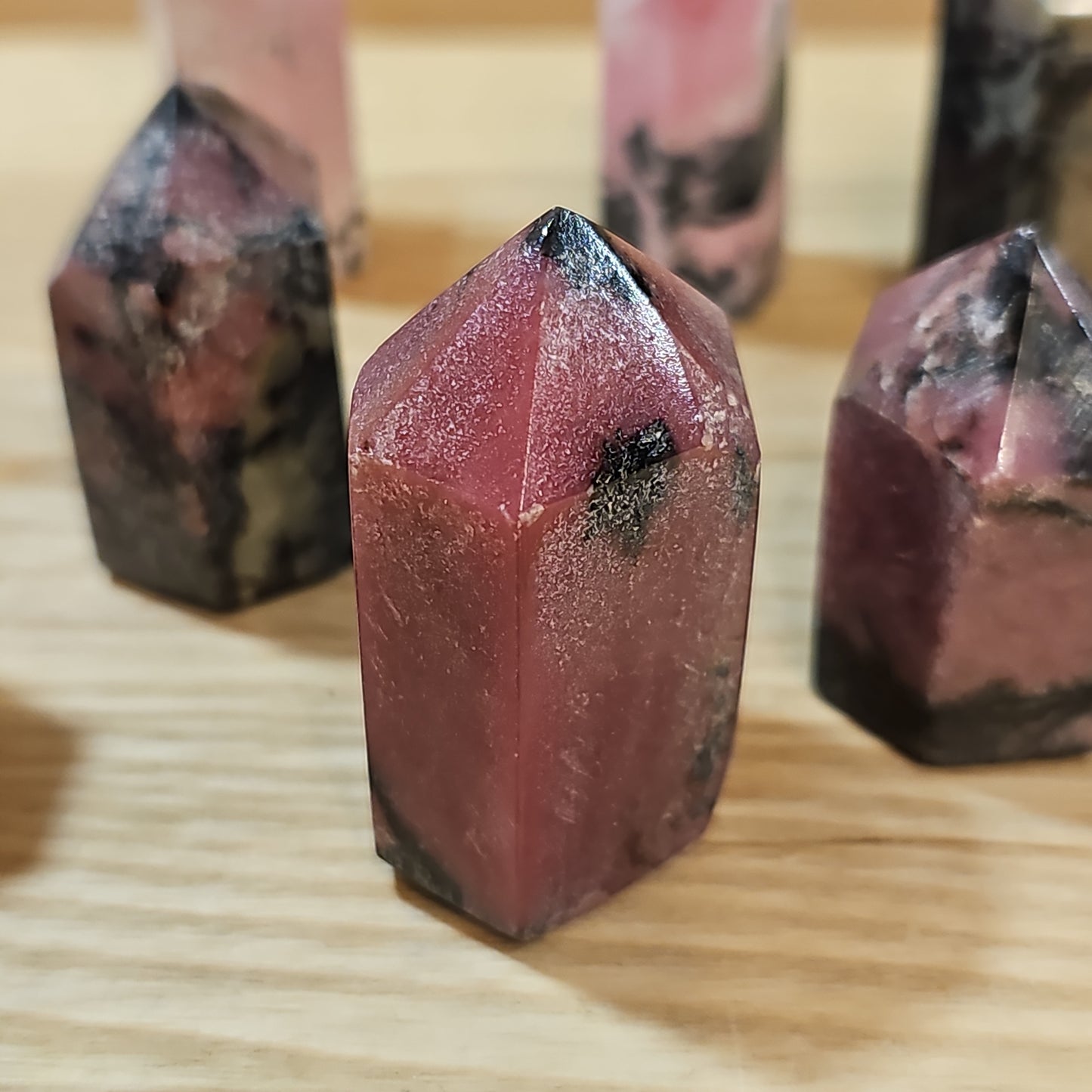 Rhodonite Points