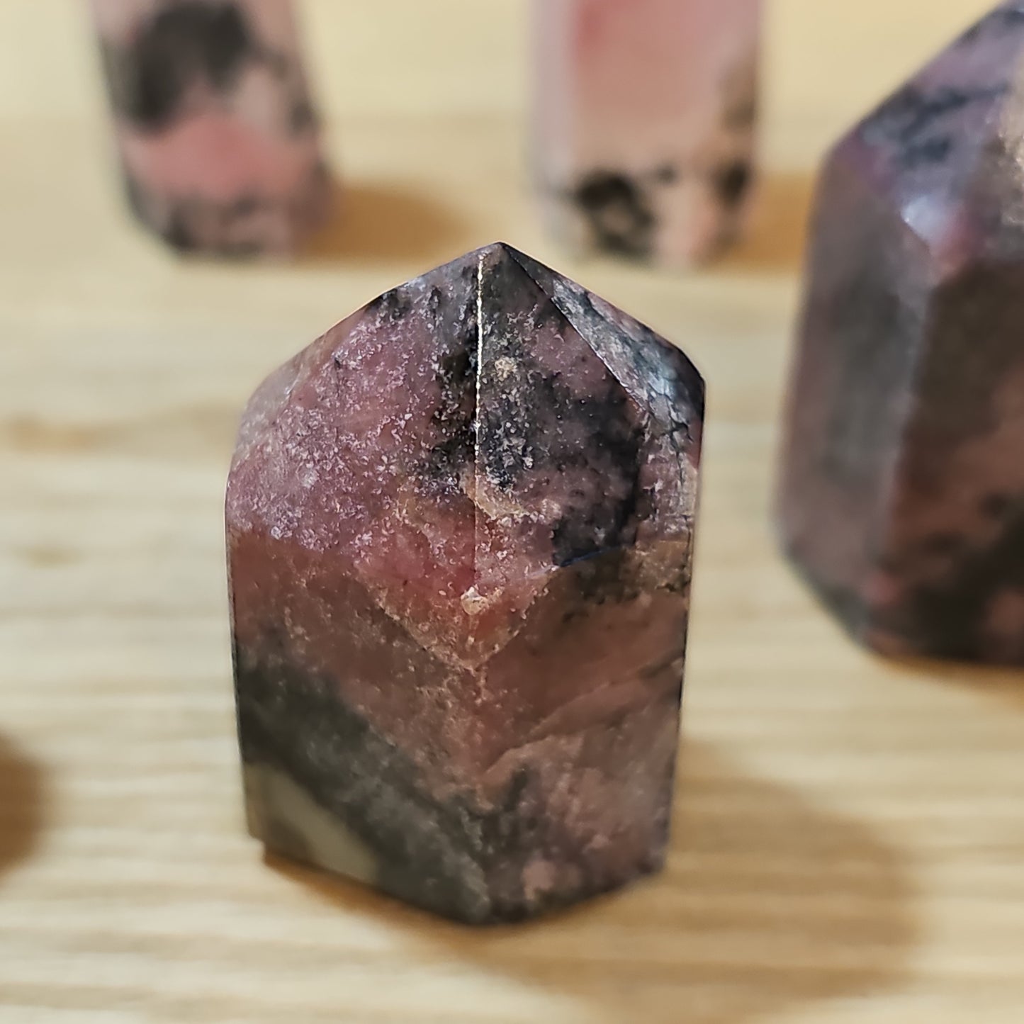 Rhodonite Points