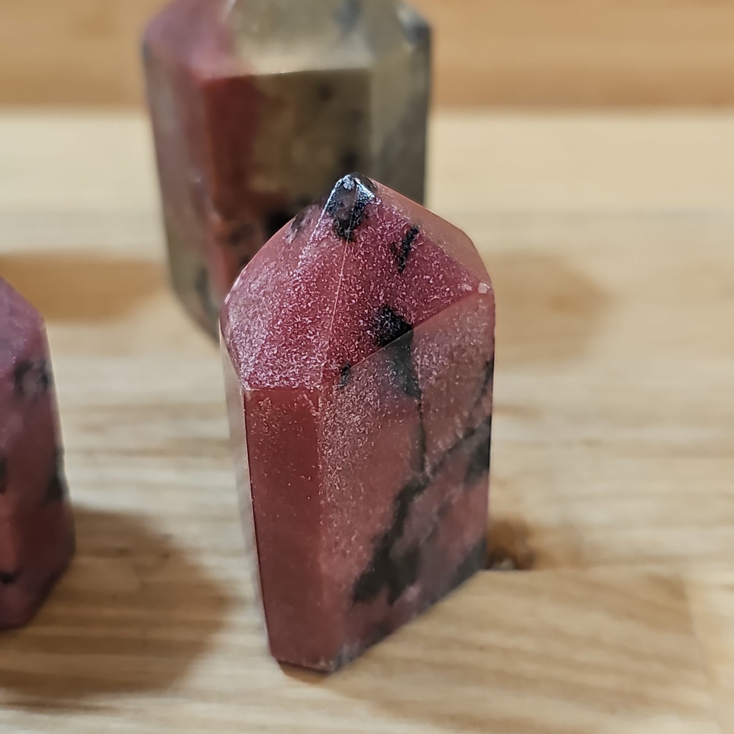 Rhodonite Points