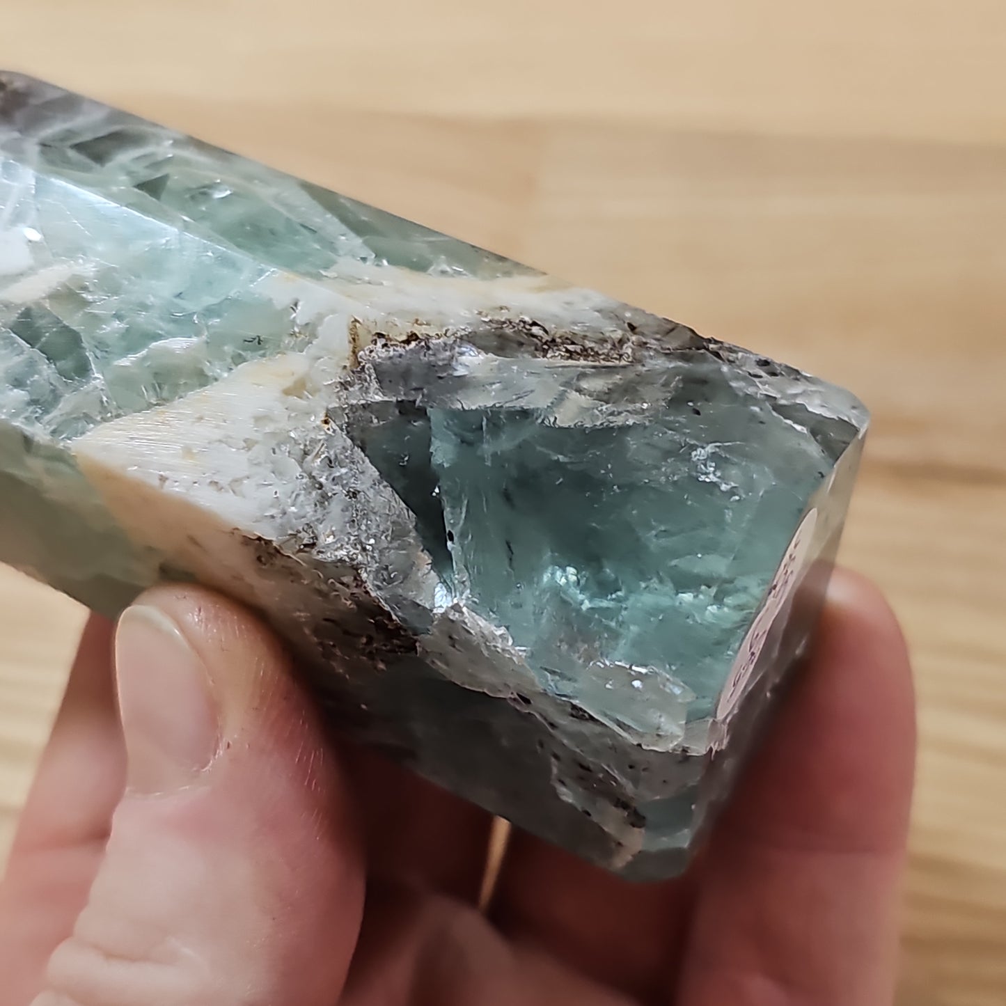Rainbow Fluorite Large Point