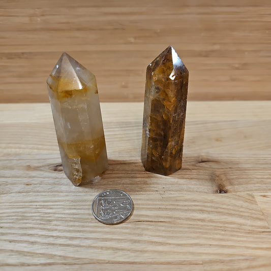 Golden Healer Quartz Points