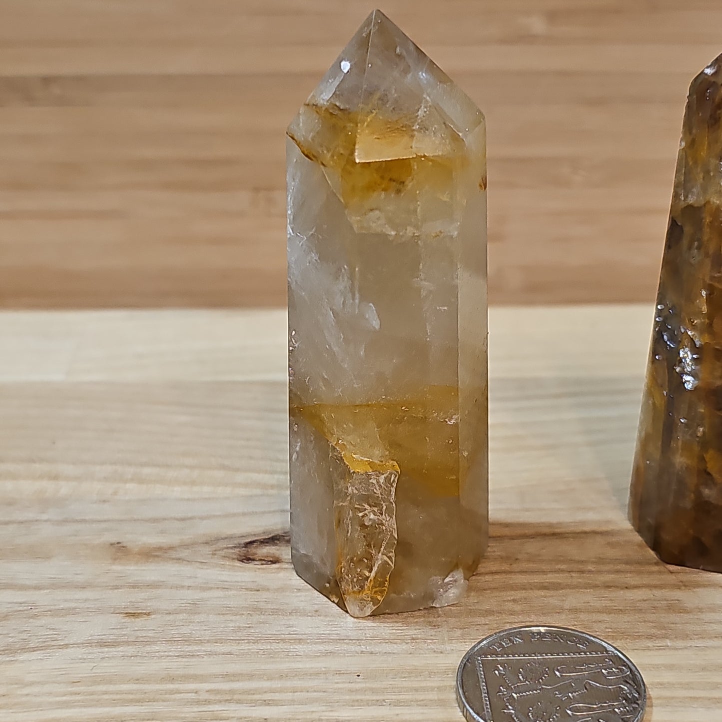 Golden Healer Quartz Points