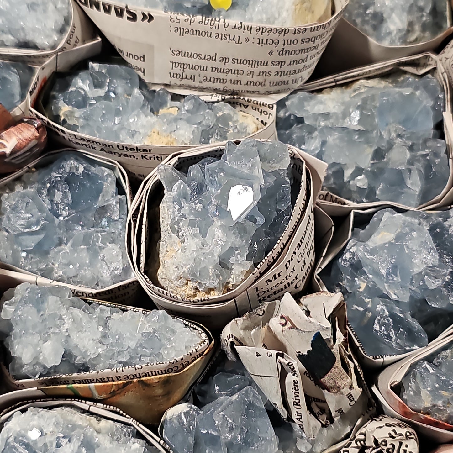 Celestite Clusters _ Box B