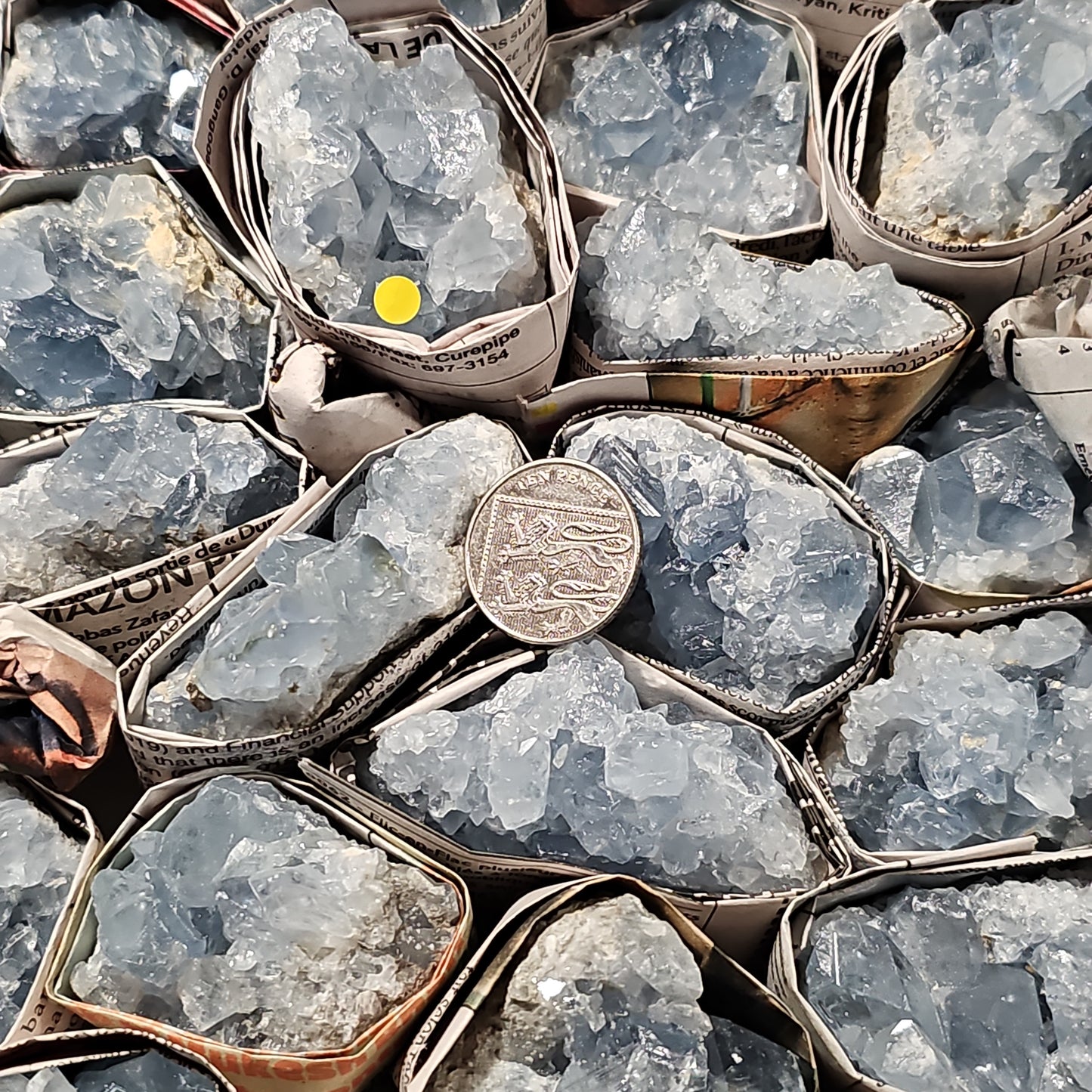 Celestite Clusters _ Box B