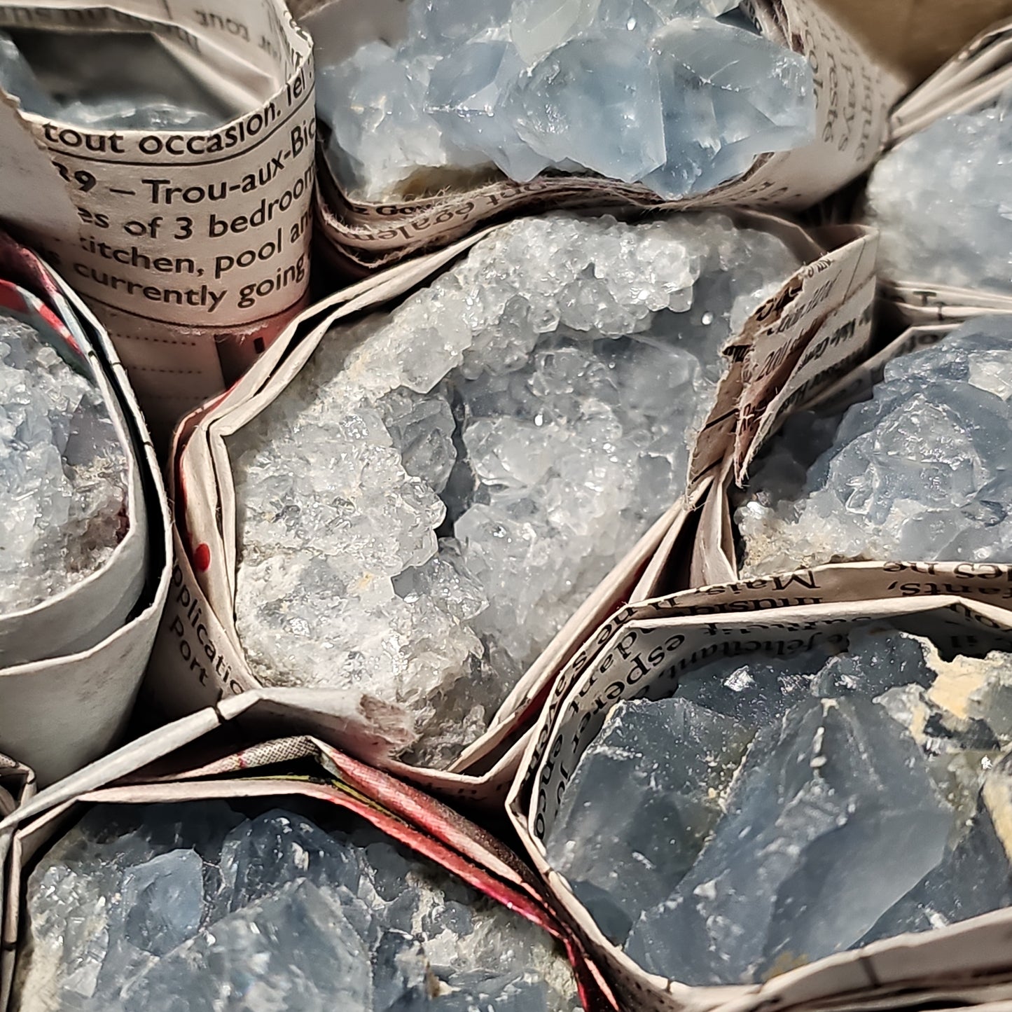 Celestite Clusters _ Box B